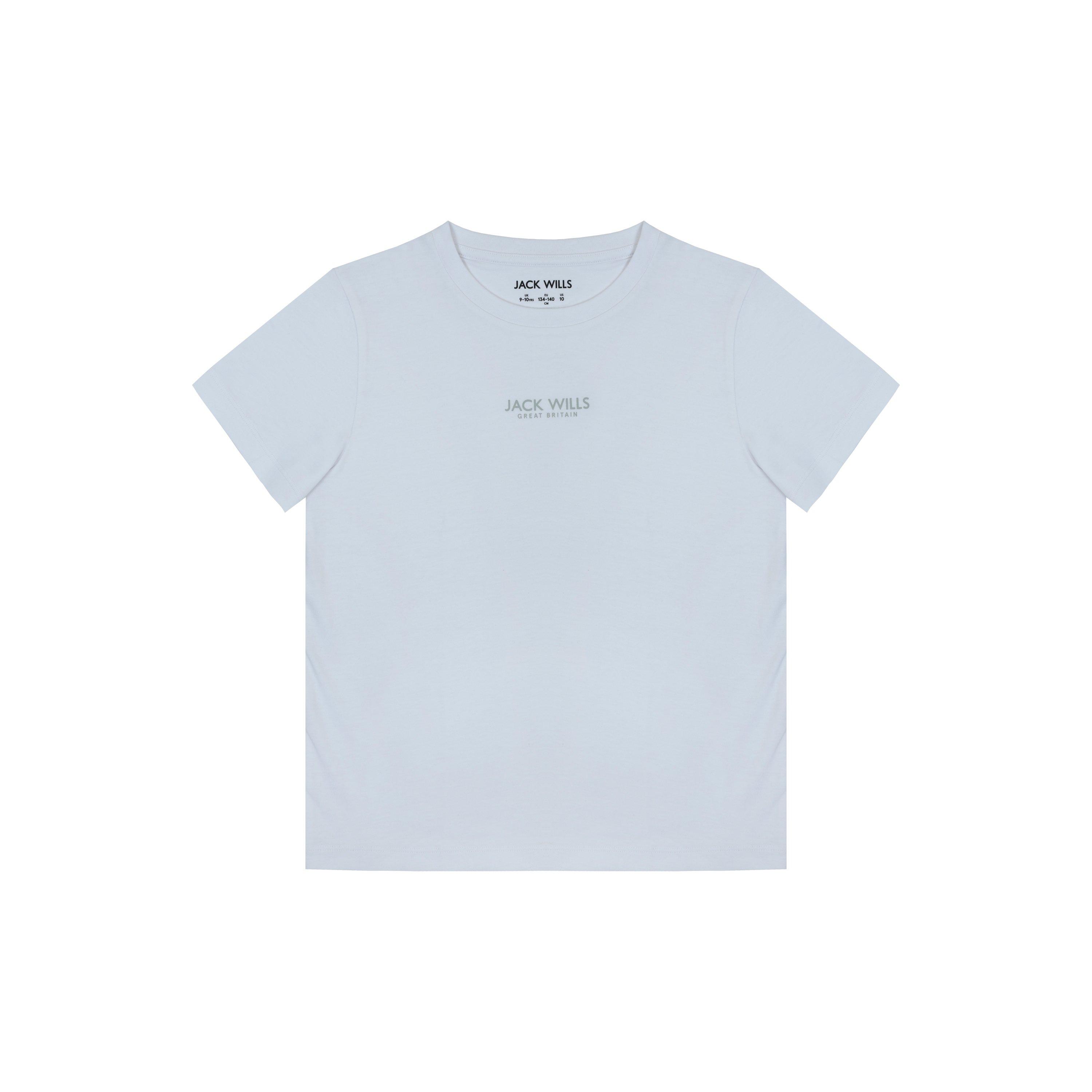White - Jack Wills - Core Bird Short Sleeve T-Shirt Juniors - 1