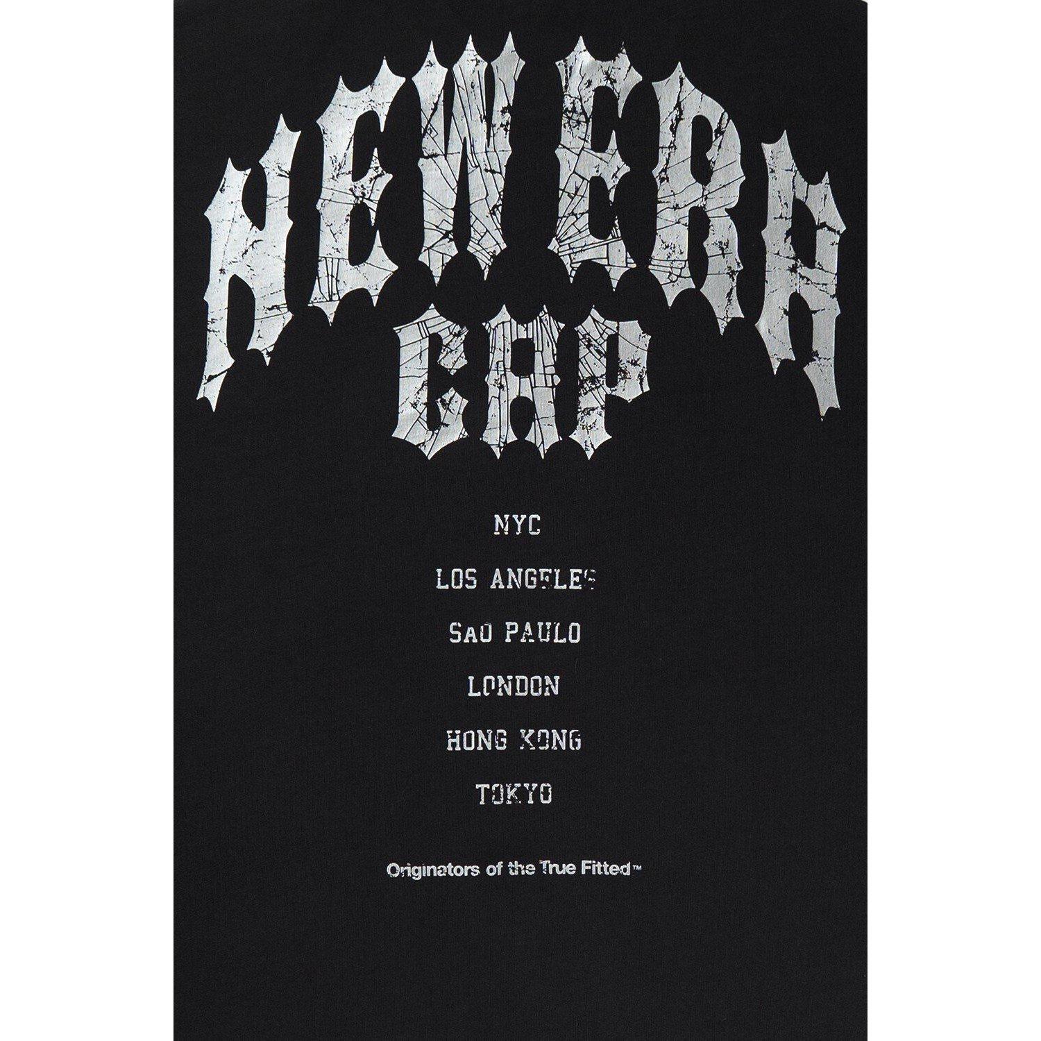 BLACK - New Era - Men's Stretch Arc Short Sleeve T-Shirt - 3