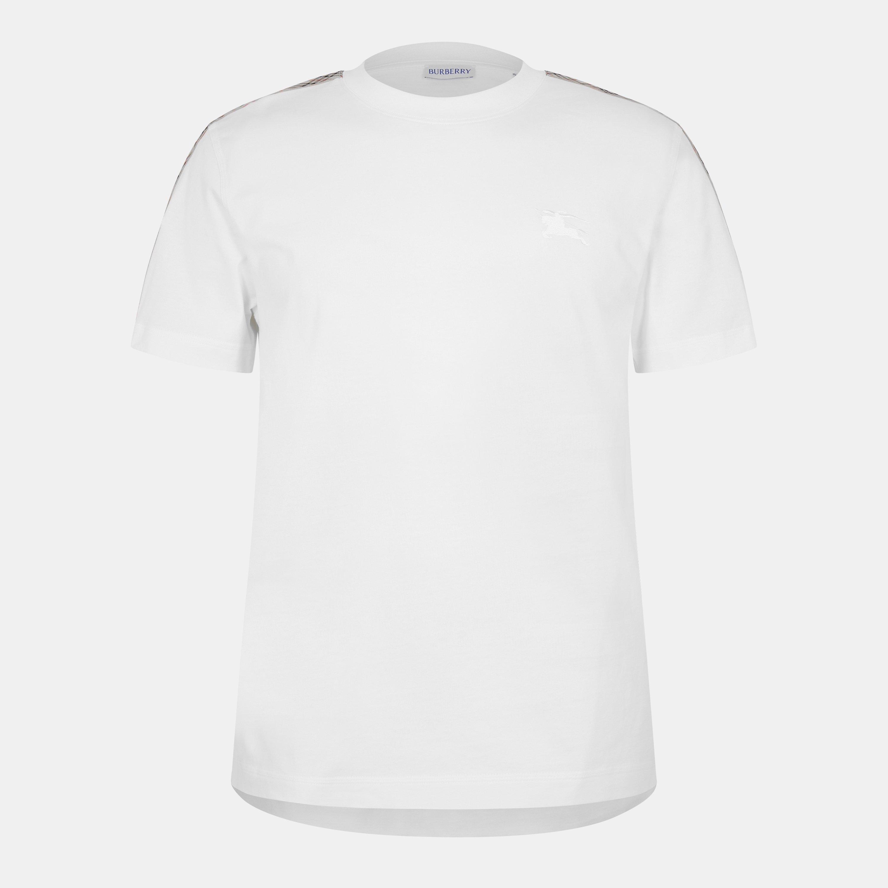 Burberry | Burb Check Tape Tee Sn52 | Regular Fit T-Shirts