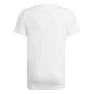 White/Black - adidas - Essentials Juniors T Shirt - 2