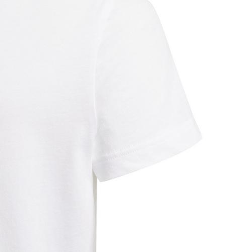 White/Black - adidas - Essentials Juniors T Shirt - 3