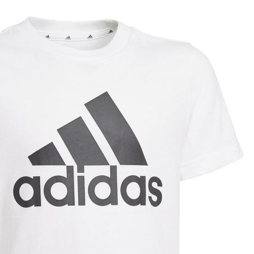 White/Black - adidas - Essentials Juniors T Shirt - 4