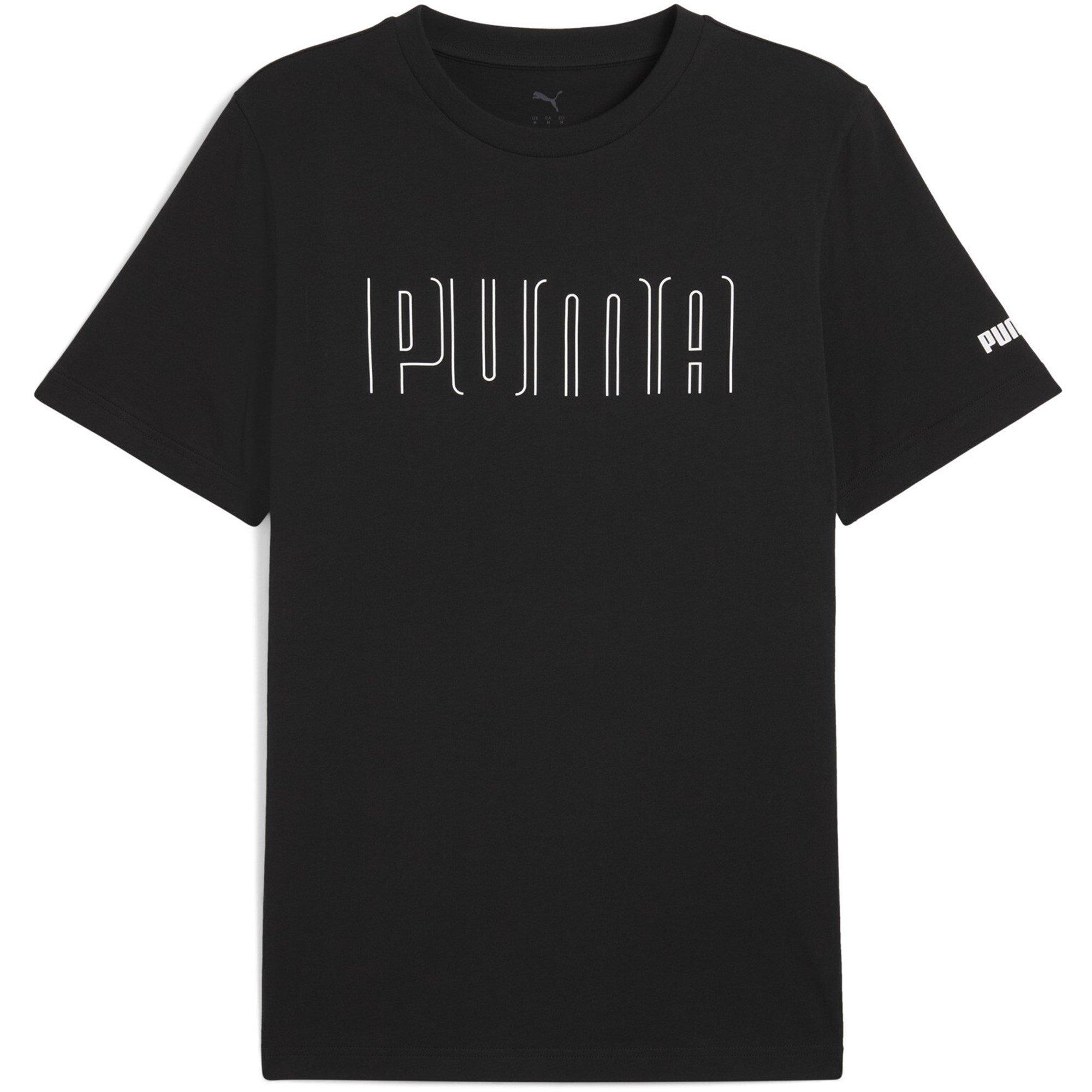 Puma Schwarz - Puma - Men's Sport Graphic Regular Fit T-Shirt - 1