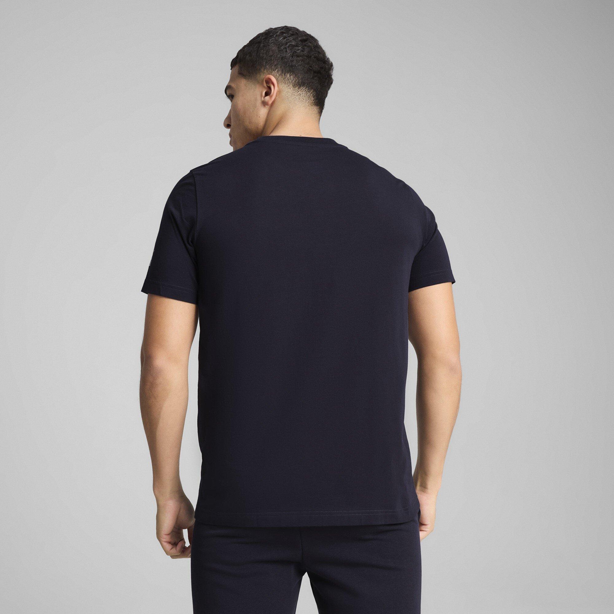 Puma Navy - Puma - Sport Graphic Regular Fit T-Shirt - 3