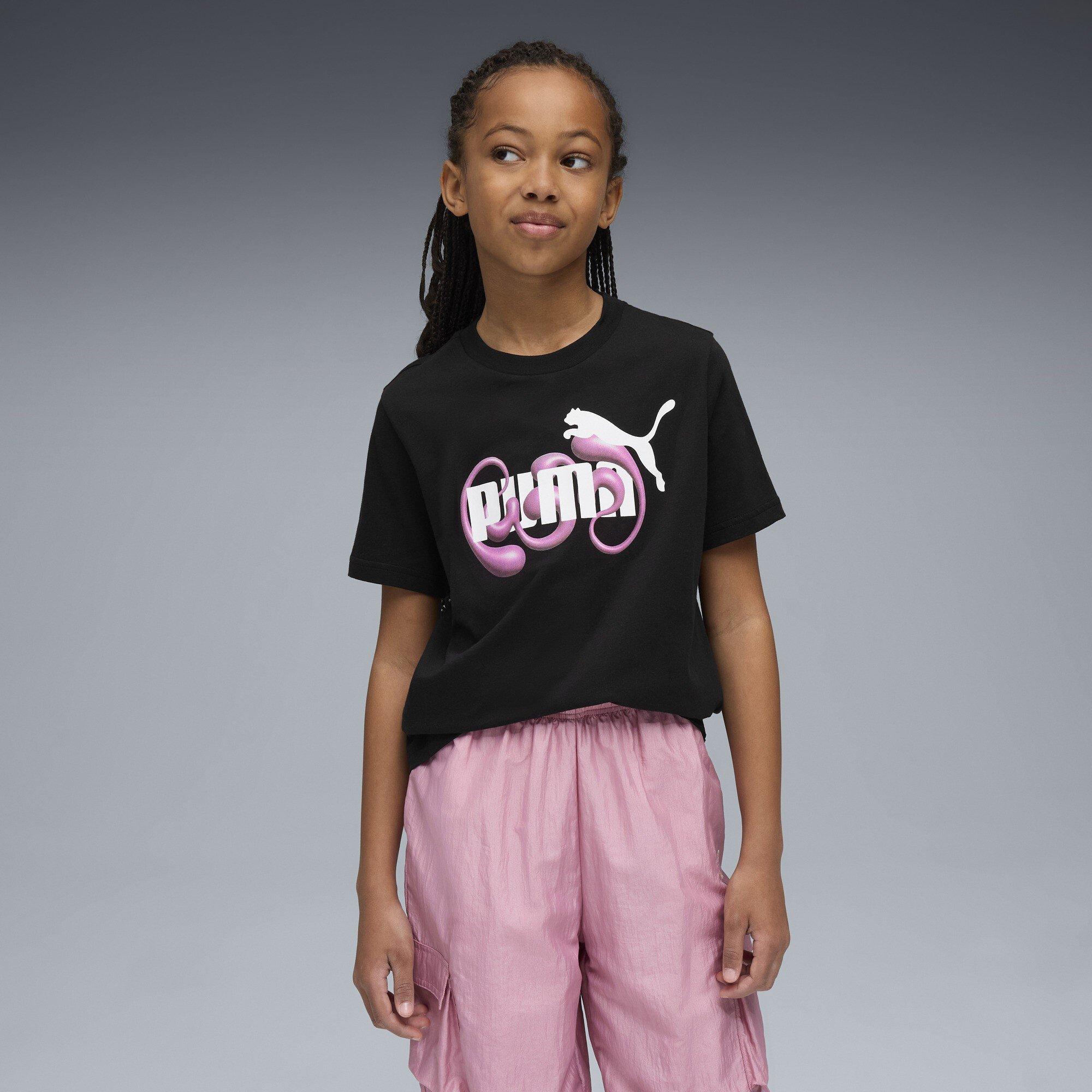 Puma Black - Puma - Graphic Tee Gr54 - 3