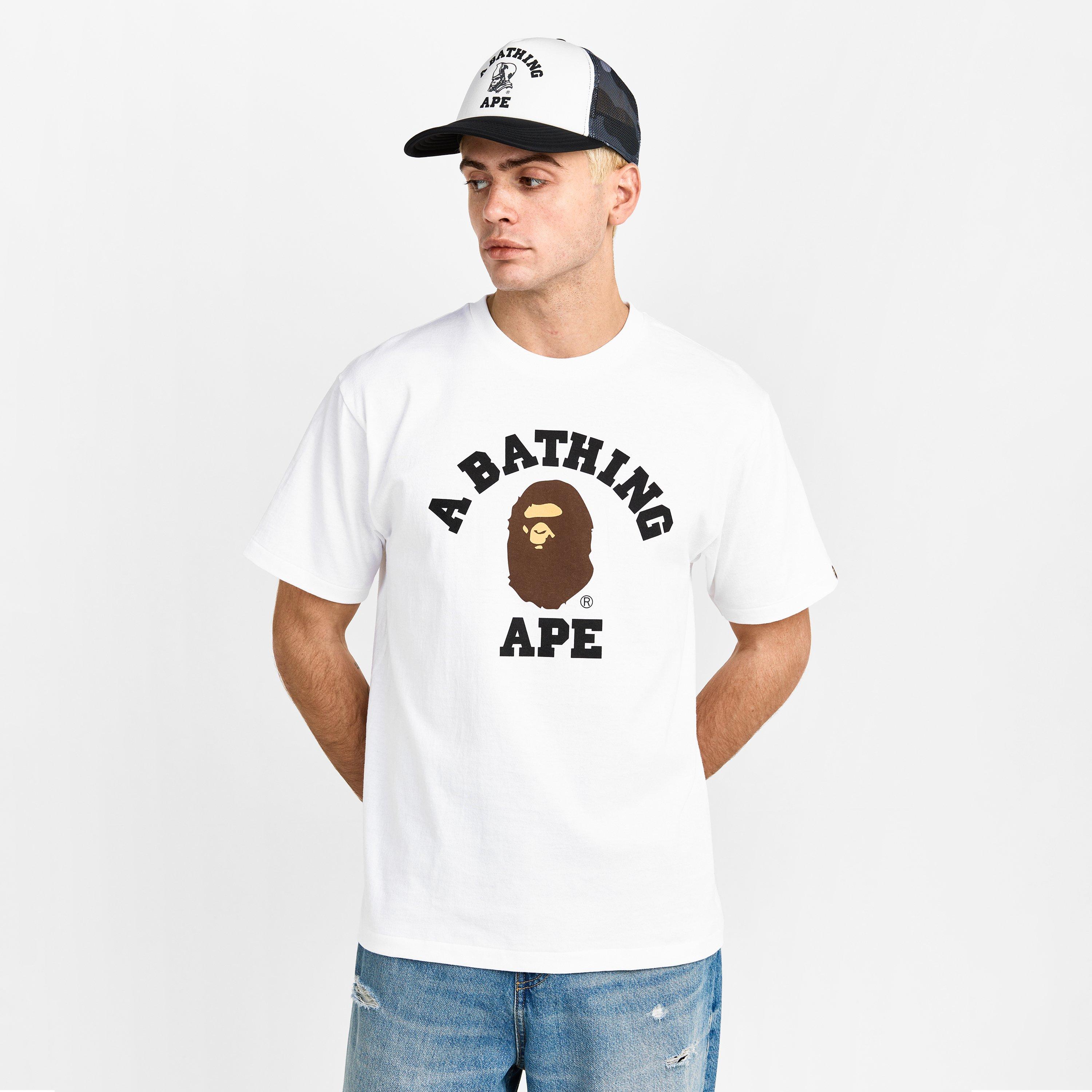 Bape Men's College T-Shirt | Flannels