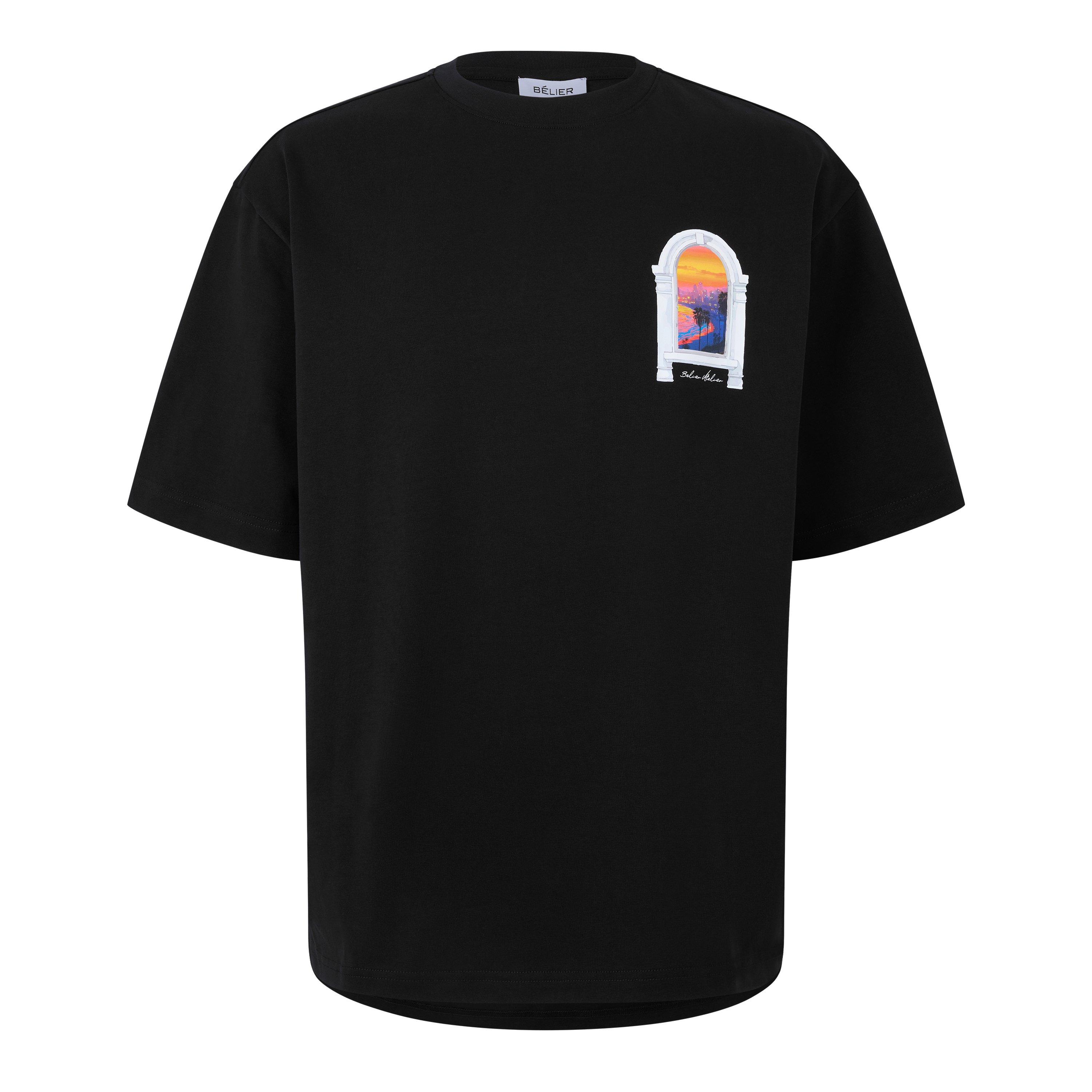 Black - BELIER - Men's Miami T-Shirt - 1