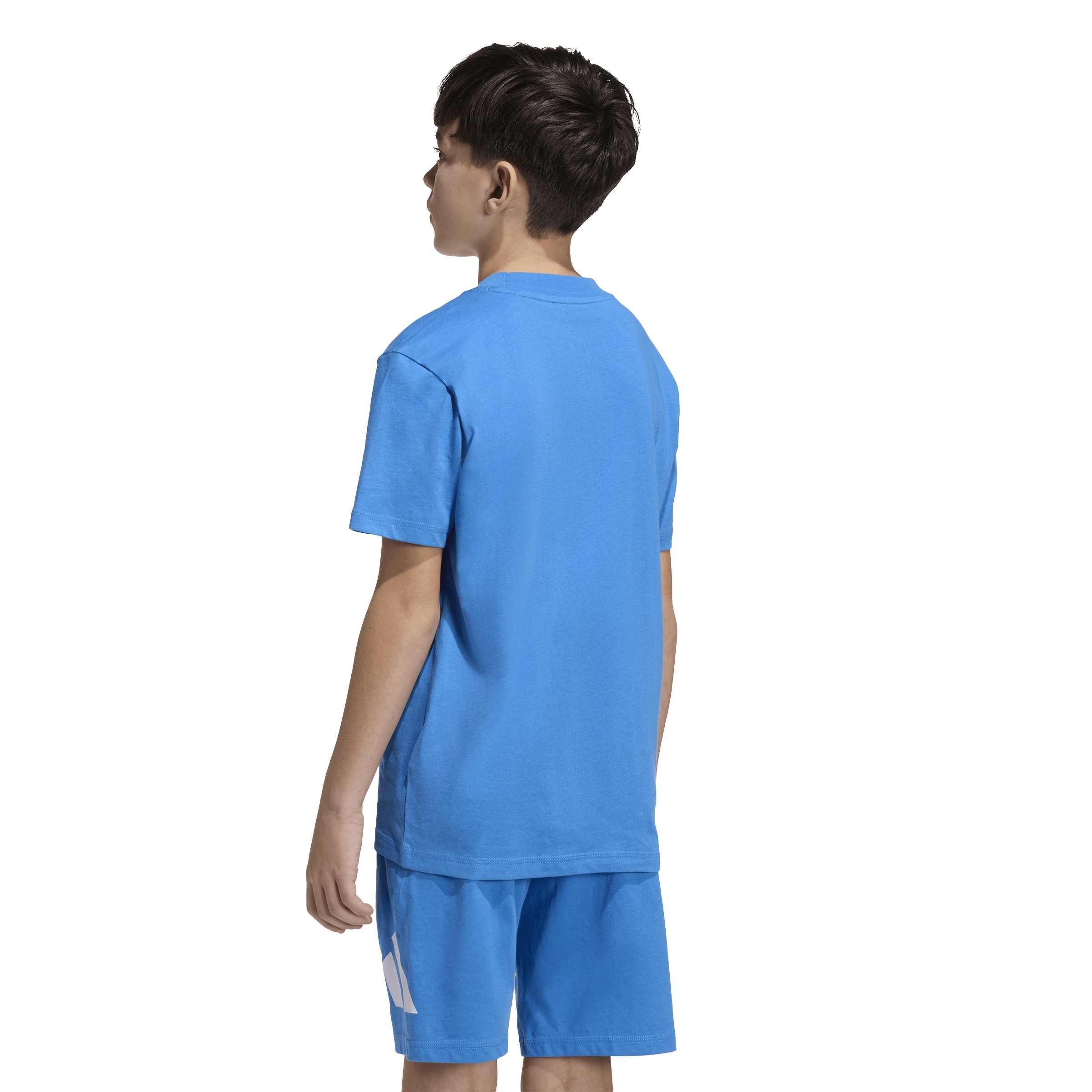 Ray Blue/White - adidas - Adidas J Bl Tee 160 Jn99 - 5