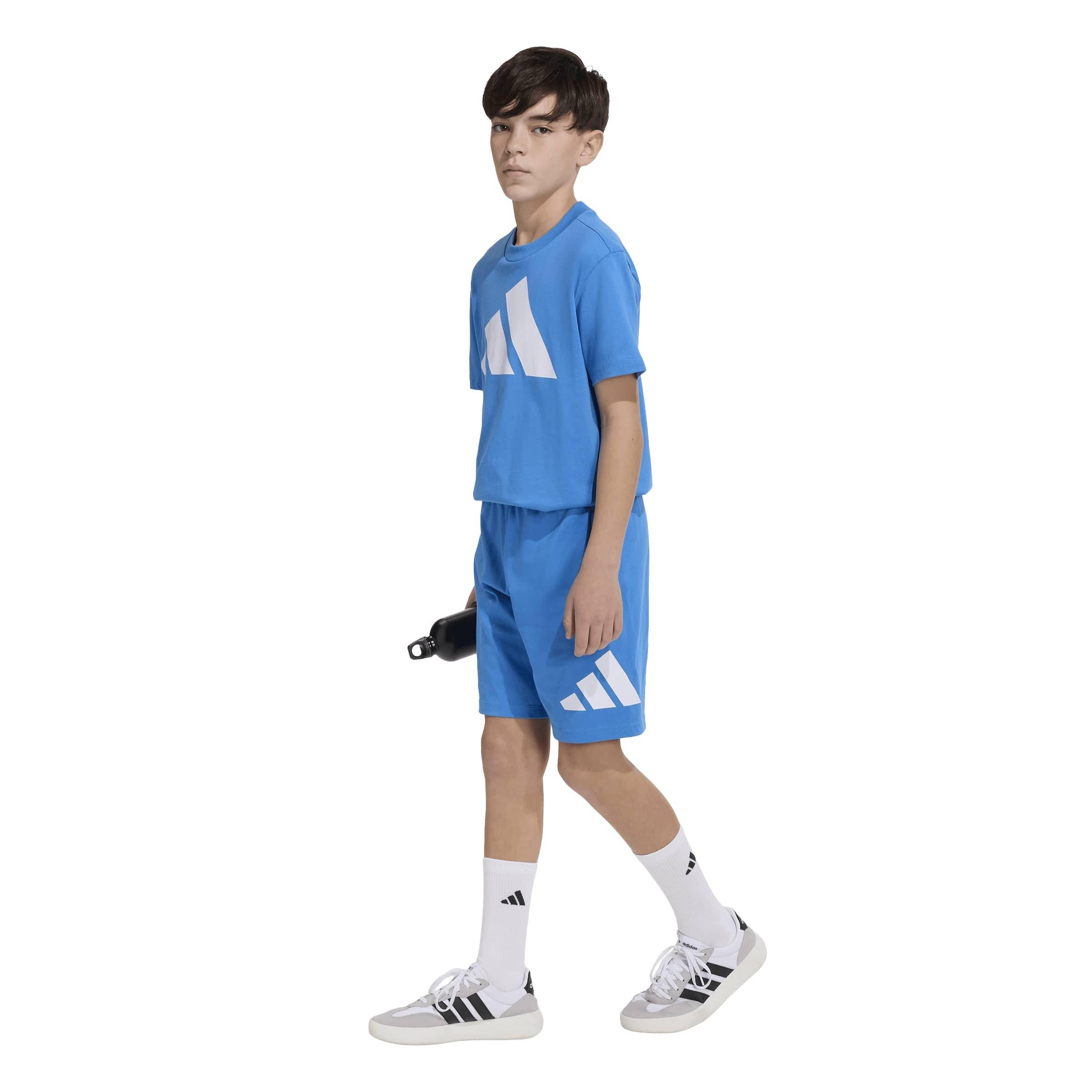 Ray Blue/White - adidas - Adidas J Bl Tee 160 Jn99 - 7