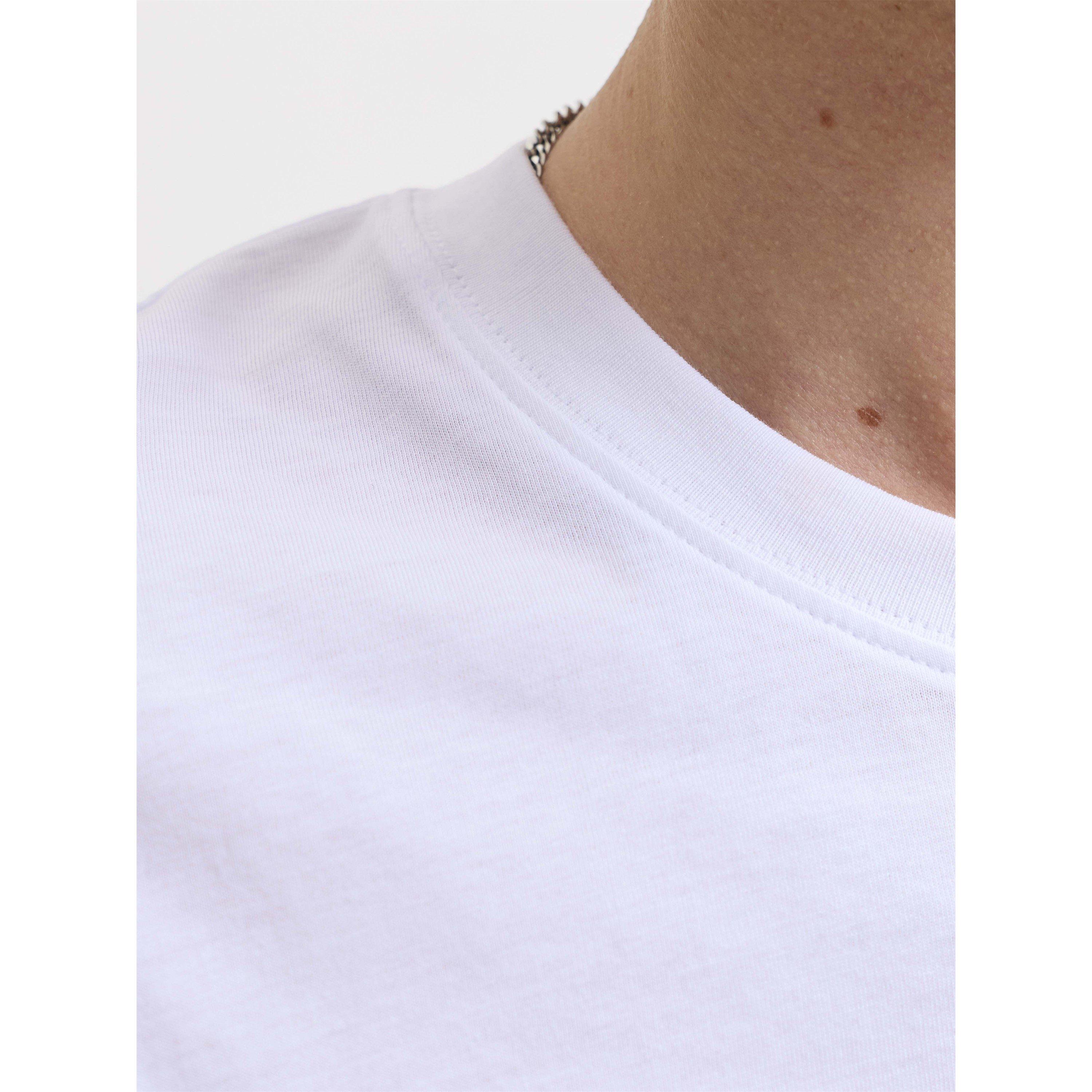Hvid - Jack and Jones - Jack Denver LG T Ss Sn64 - 4