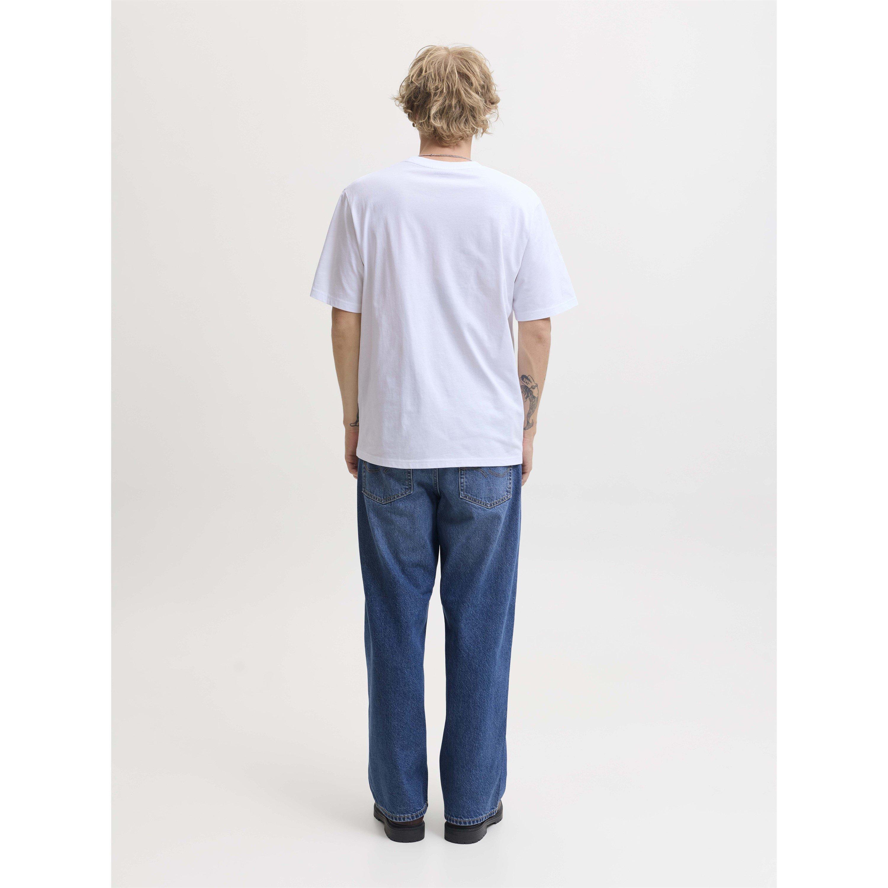 Hvid - Jack and Jones - Jack Denver LG T Ss Sn64 - 6