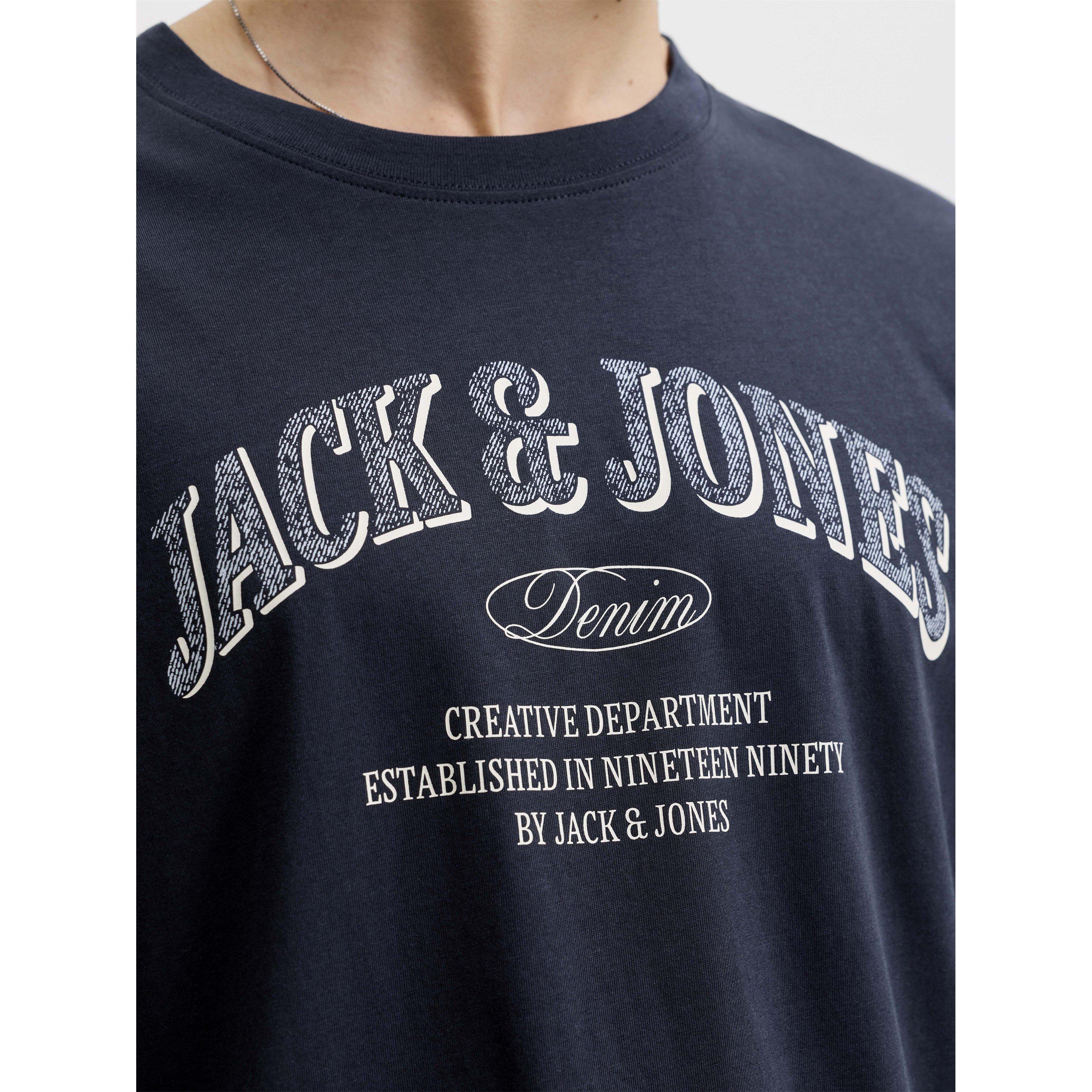 Navy Blazer - Jack and Jones - Jack Denver LG T Ss Sn64 - 4
