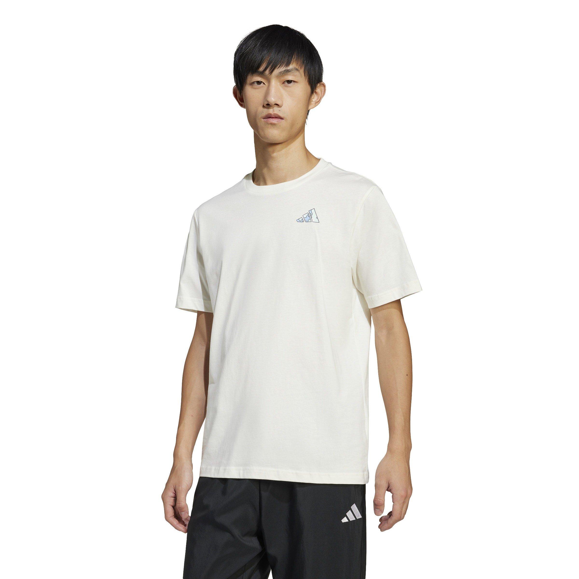 Off White - adidas - Men's Earth Day Graphic Regular Fit T-Shirt - 2