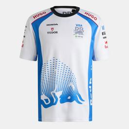 Hugo Visa Cash App Red Bull F1 2025 T-Shirt Mens