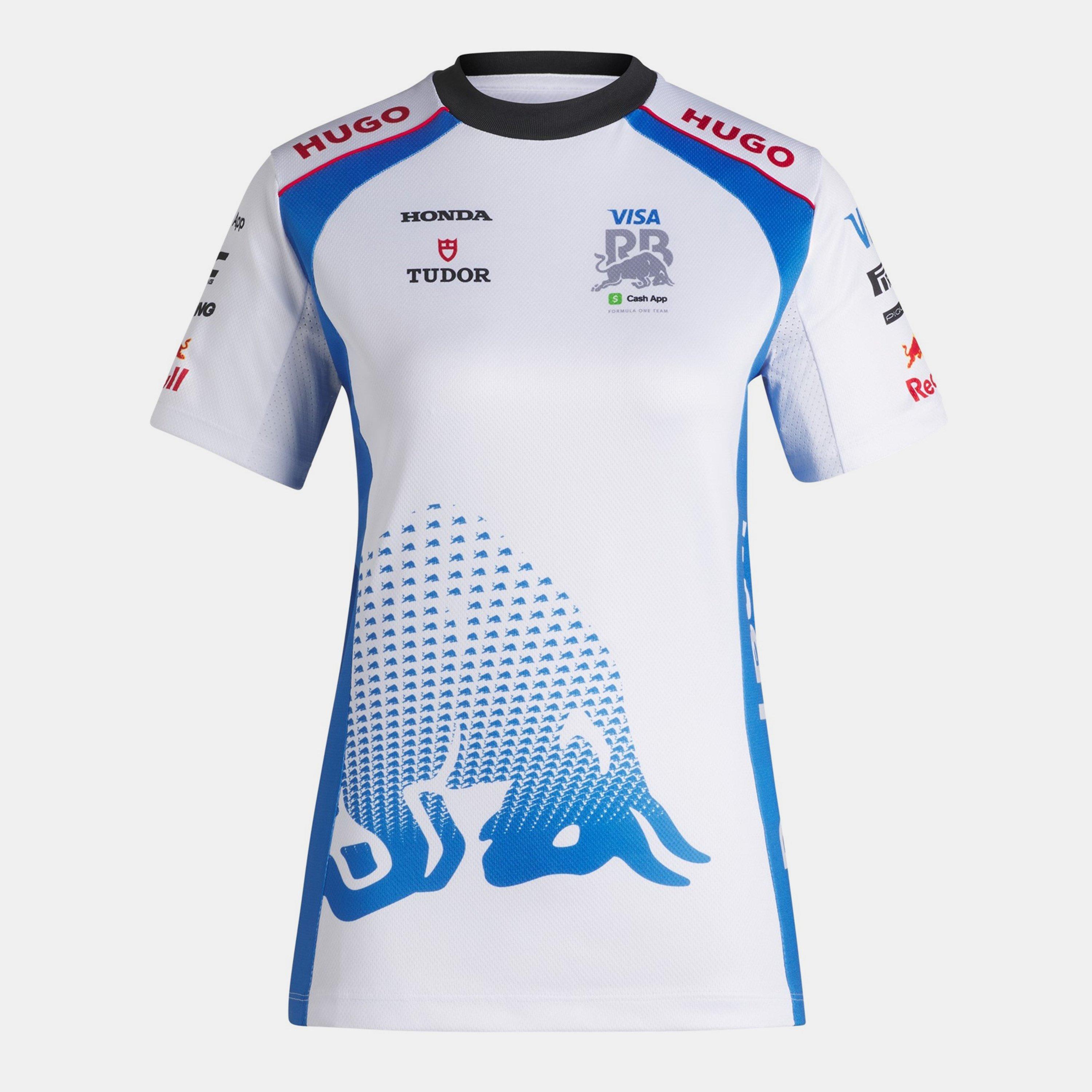 White - Hugo - Visa Cash App Red Bull F1 2025 T-Shirt Womens - 1