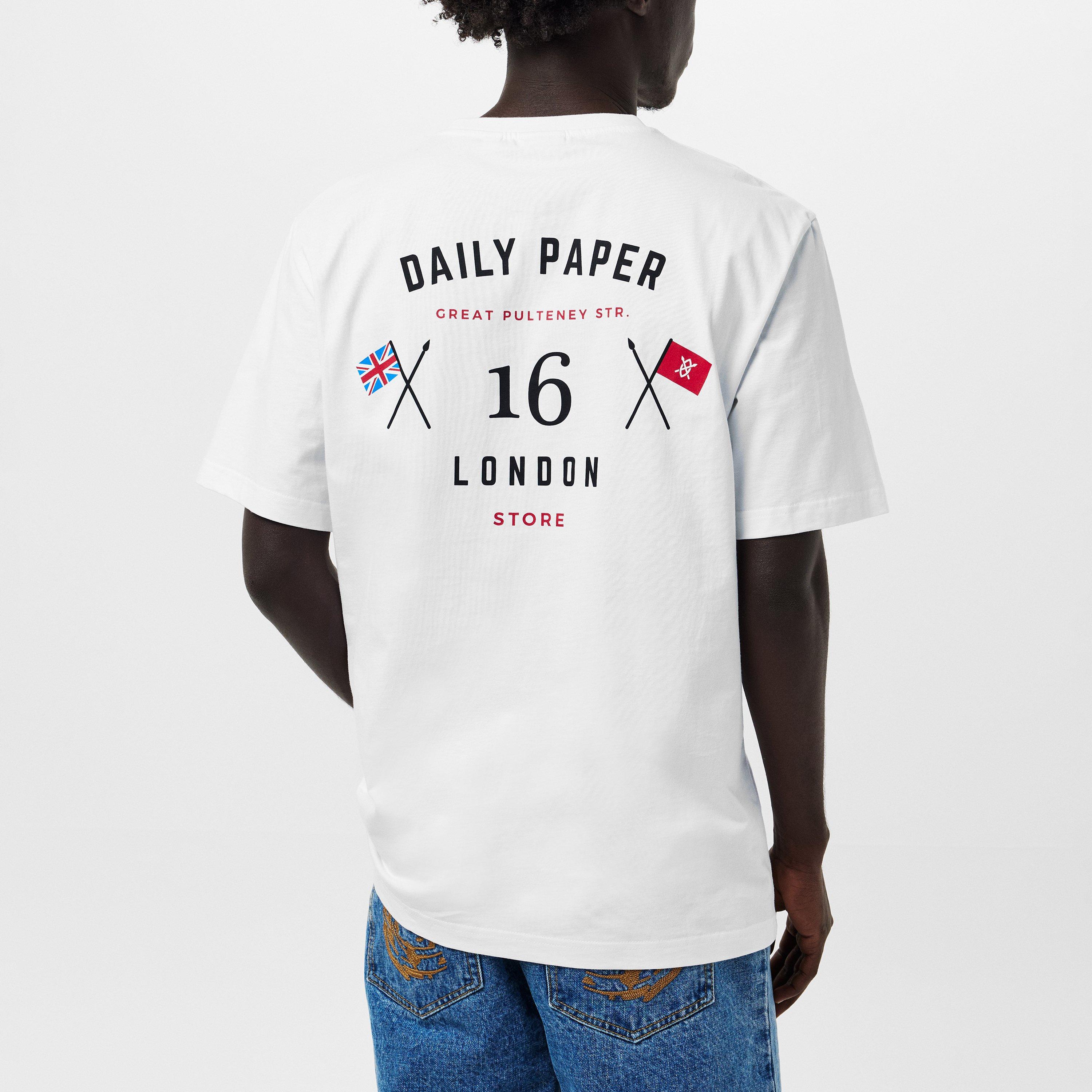 White - Daily Paper - London Regular Fit T-Shirt - 4