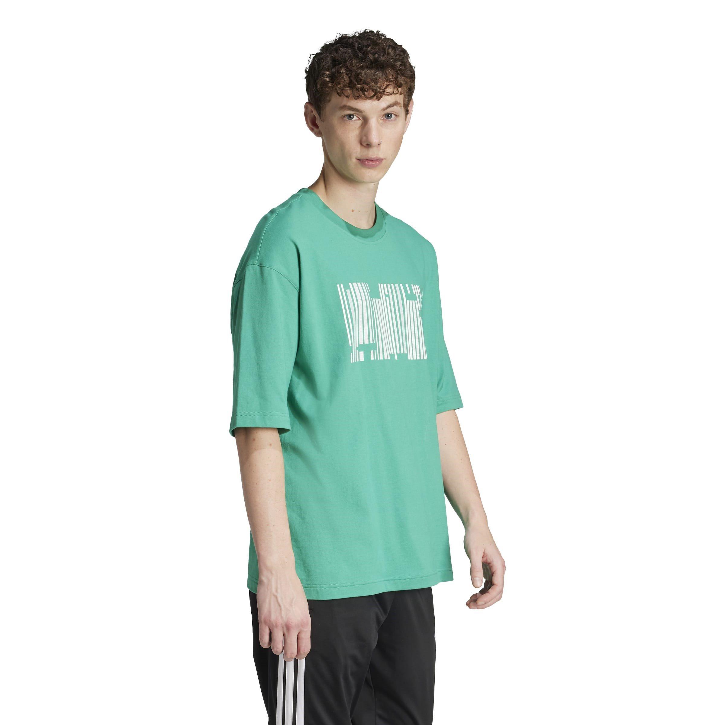 S.Court Green - adidas - Men's Emerging Harmony Graphic Regular Fit T-Shirt - 6