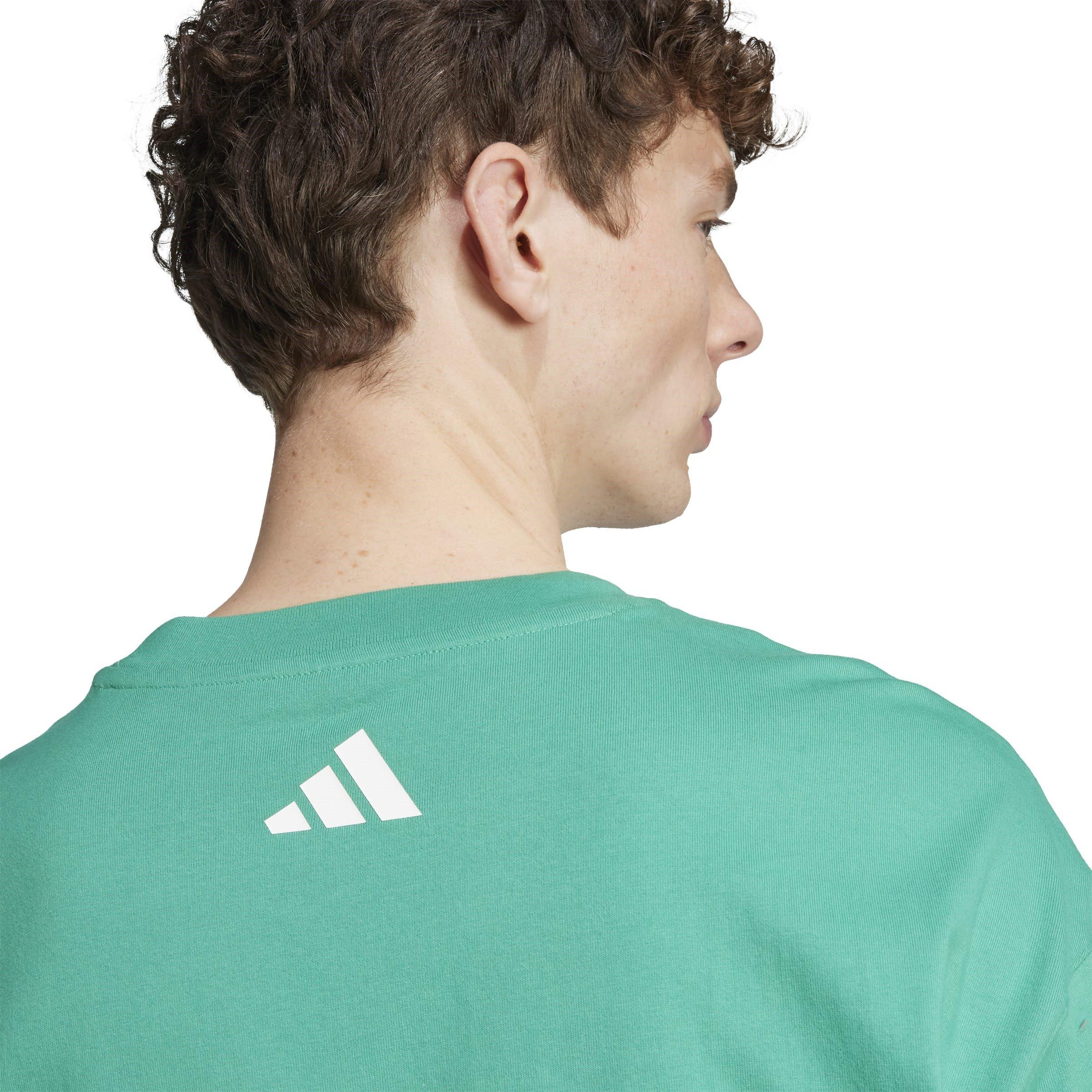 S.Court Green - adidas - Men's Emerging Harmony Graphic Regular Fit T-Shirt - 8