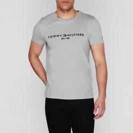 Tommy Hilfiger Logo Crew Neck T Shirt