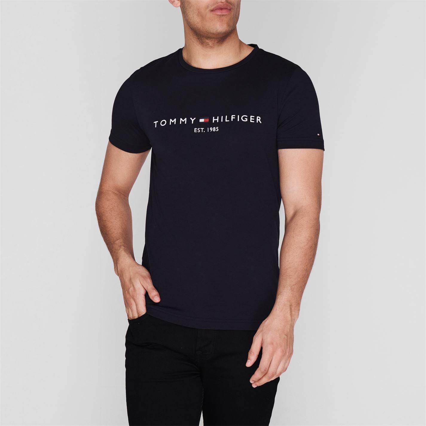 Sky Captain 403 - Tommy Hilfiger - Logo Crew Neck T Shirt - 3