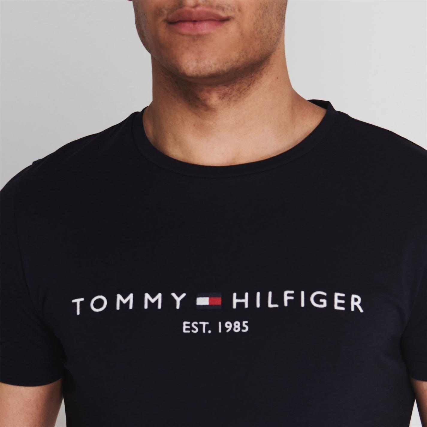 Sky Captain 403 - Tommy Hilfiger - Logo Crew Neck T Shirt - 6