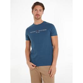 Tommy Hilfiger Logo Crew Neck T Shirt