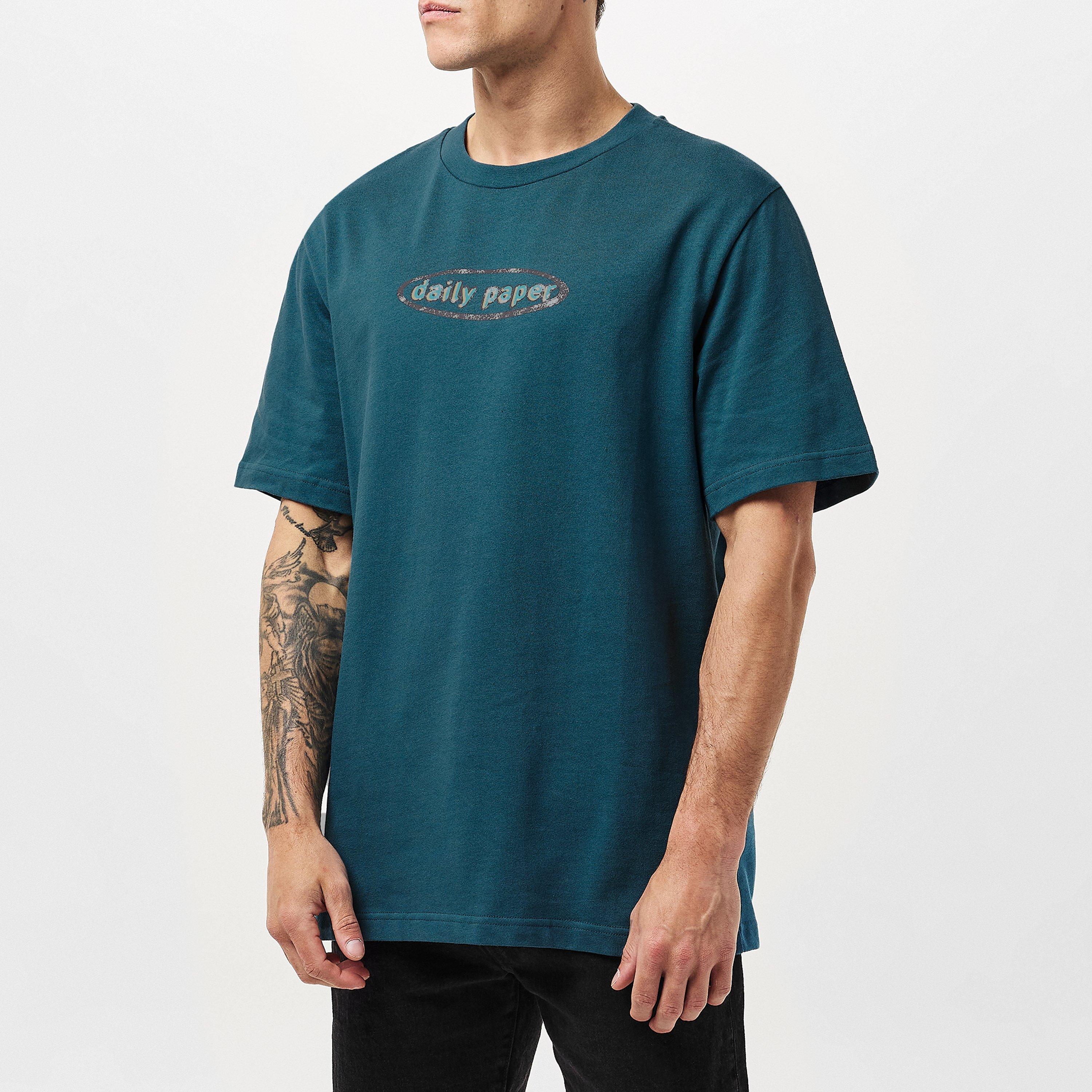 Teal Blue - Daily Paper - Holt Regular Fit T-Shirt - 3