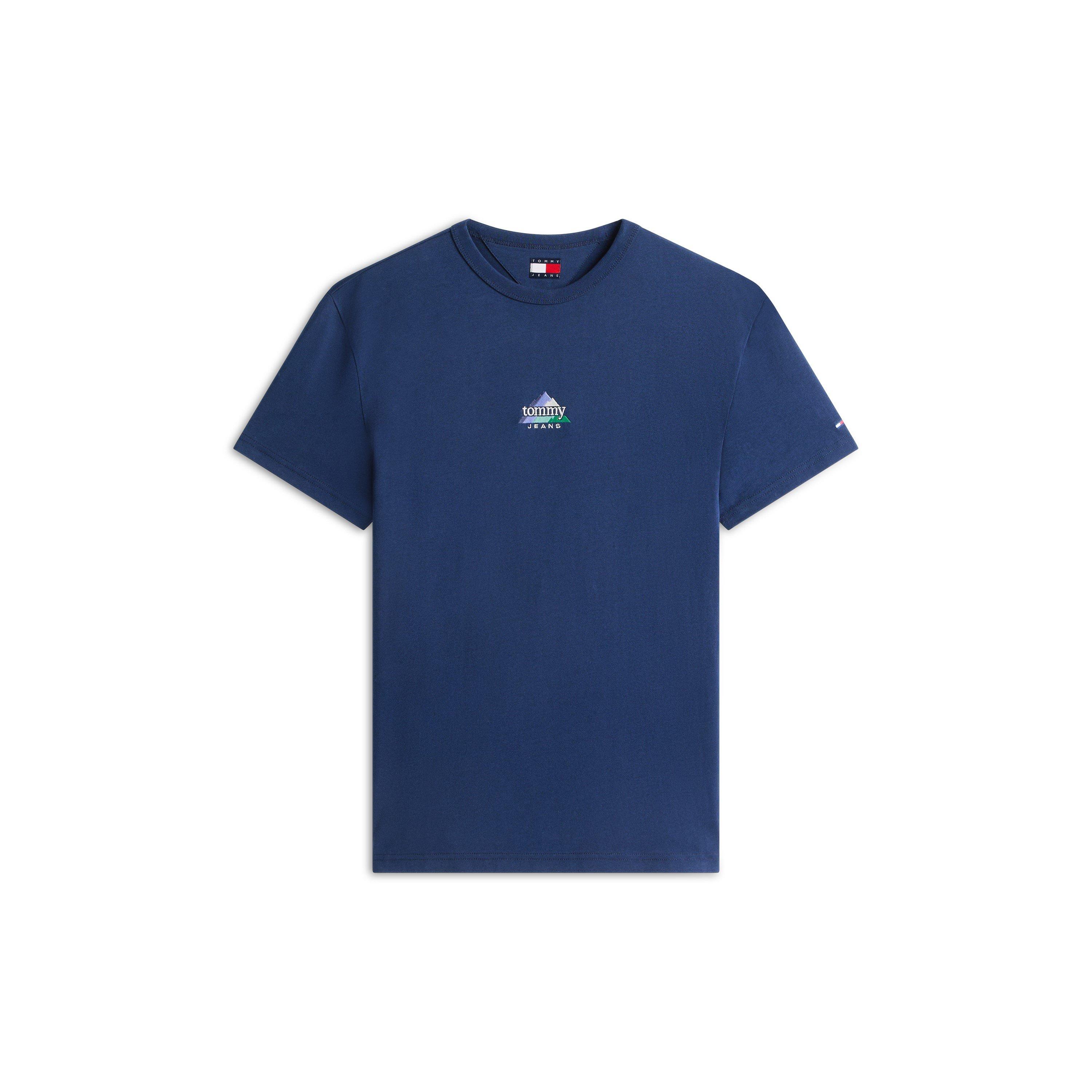 Tommy Jeans Men's Peaks Short Sleeve T-Shirt - Dark Night Navy - L