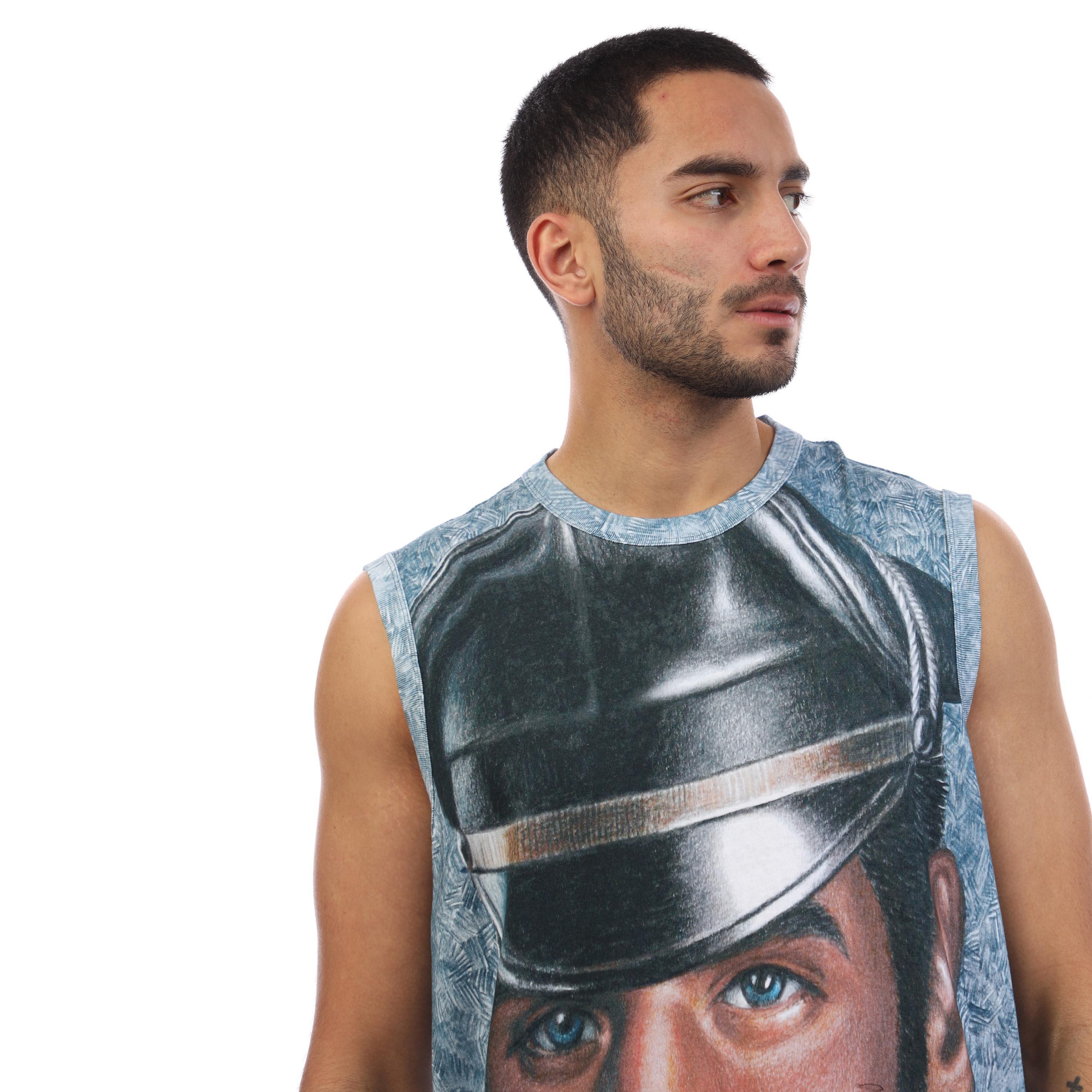 Black Black - Diesel - Unisex Adults Bisco Lngr Mag T-Shirt - 3