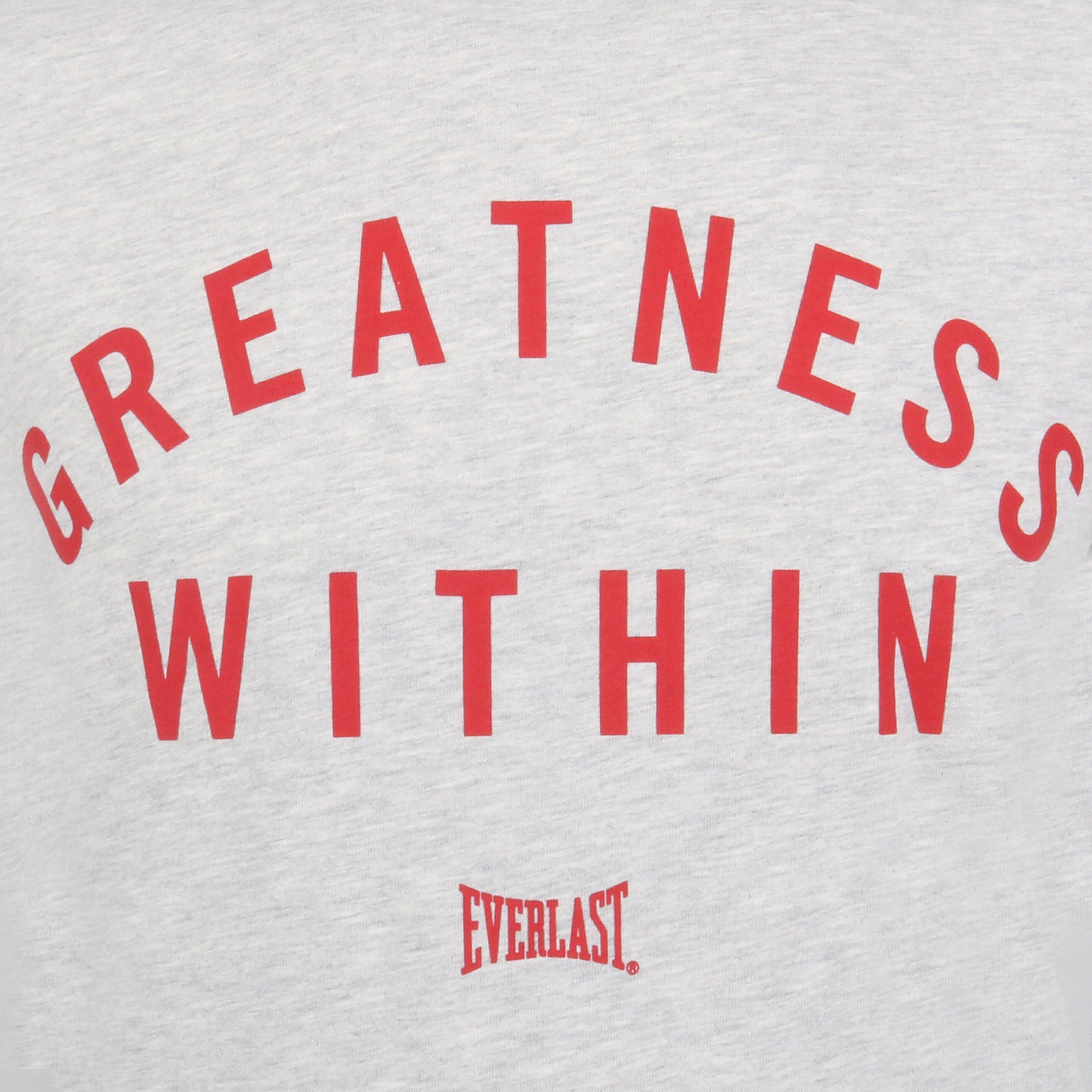 Gris/Rouge - Everlast - Greatness Within T-Shirt Mens - 4