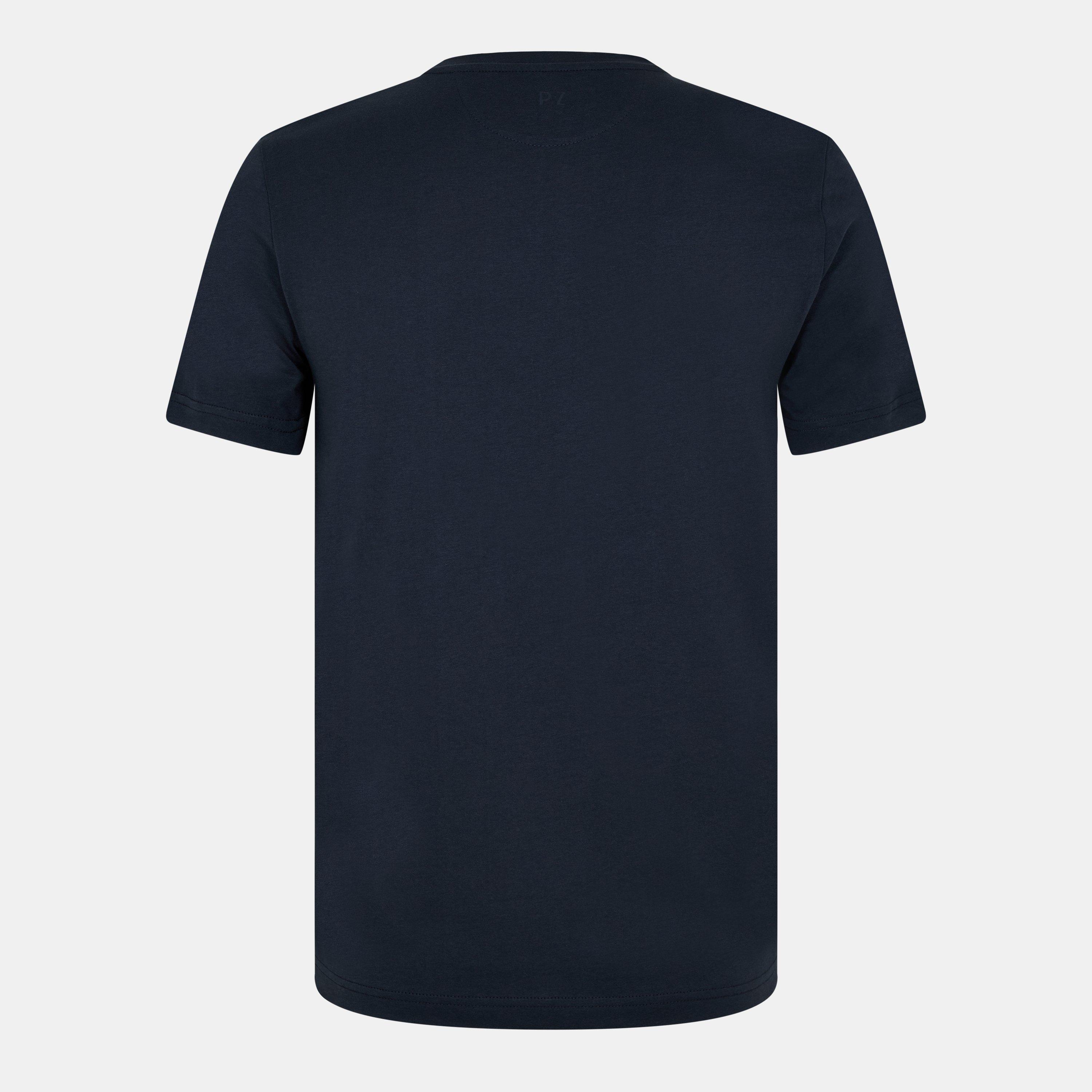 Blue Navy 01 - Pal Zileri - Men's Regular Fit T-Shirt - 2