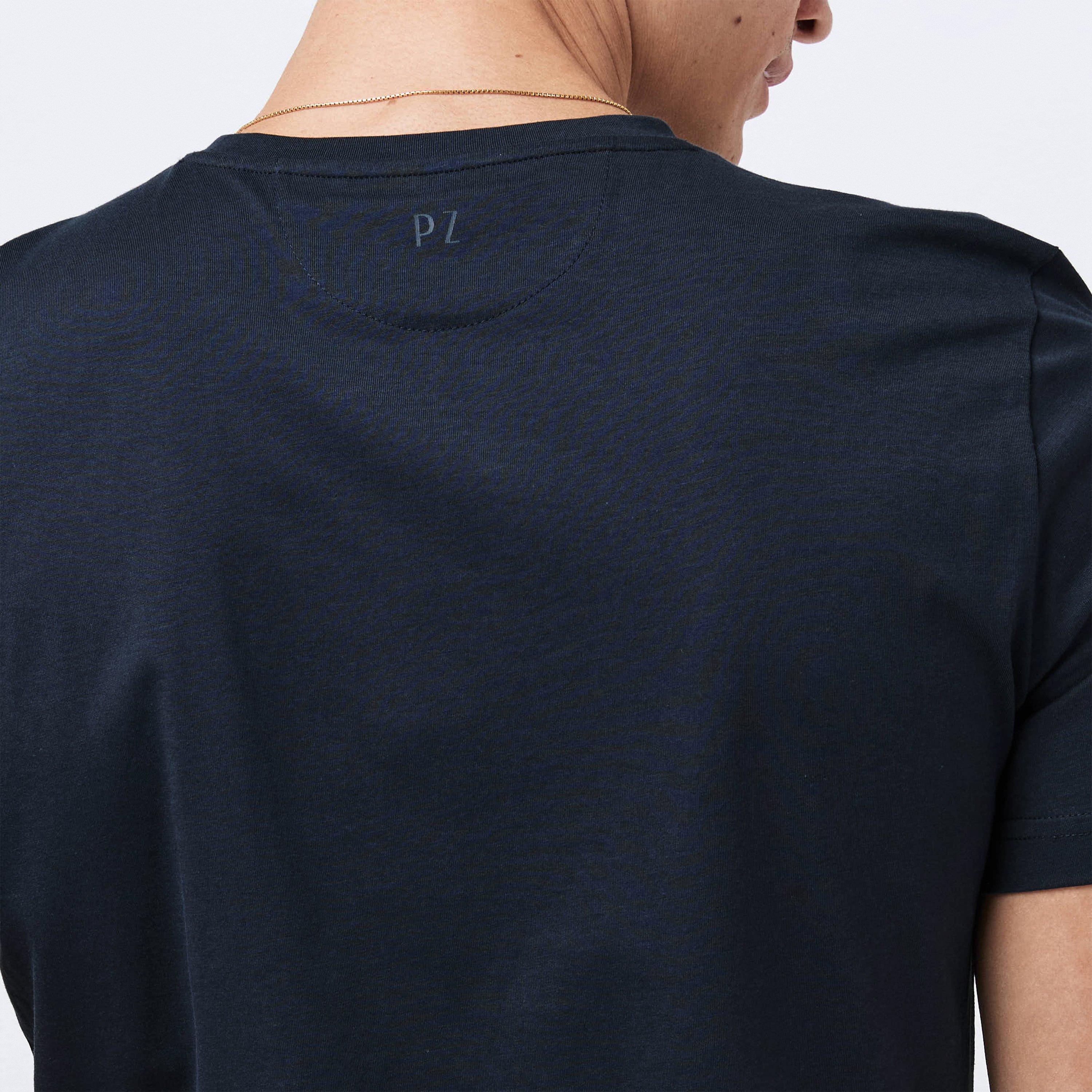 Blue Navy 01 - Pal Zileri - Men's Regular Fit T-Shirt - 5