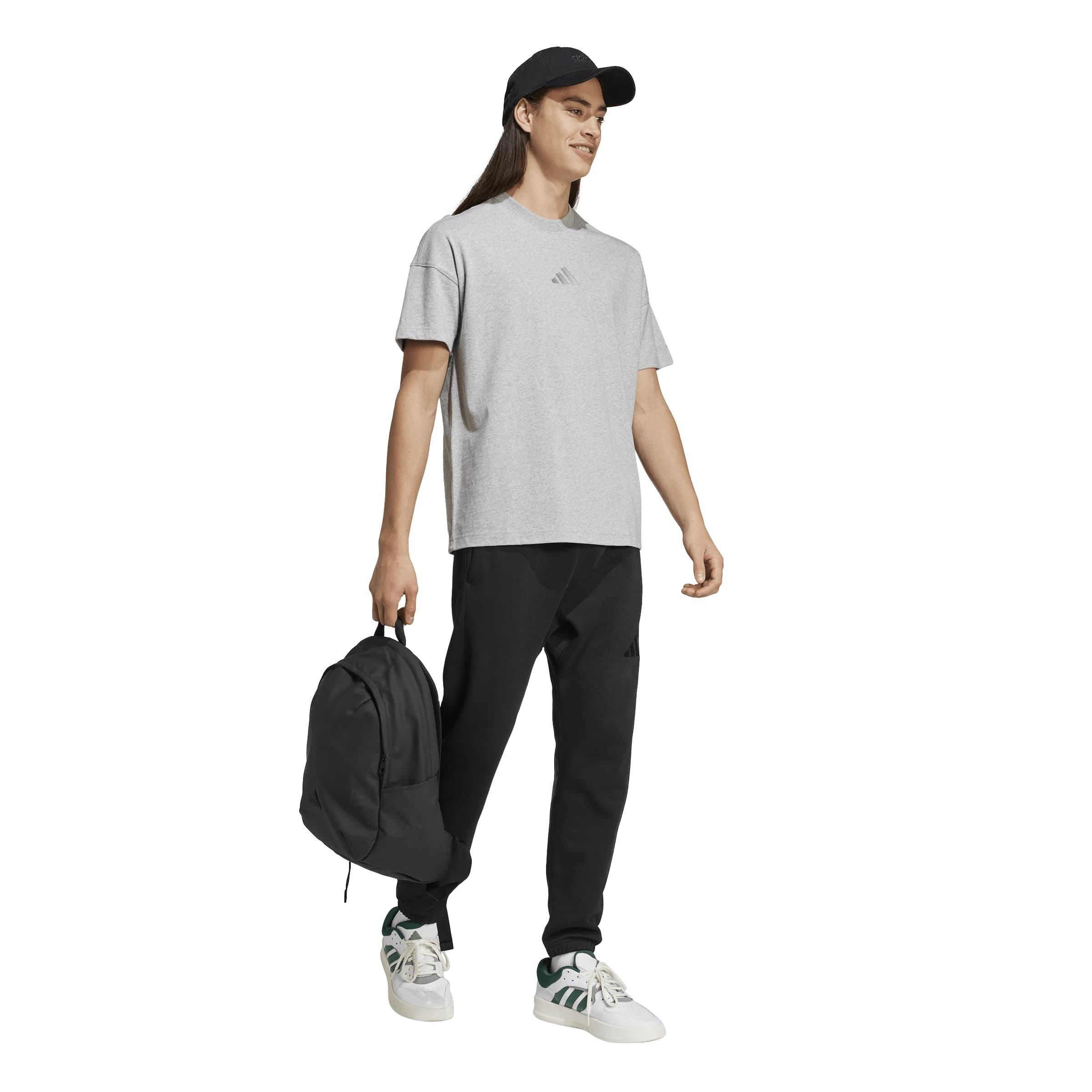 Grå Heather - adidas - adidas M A Szn T T-Shirt Mens - 6