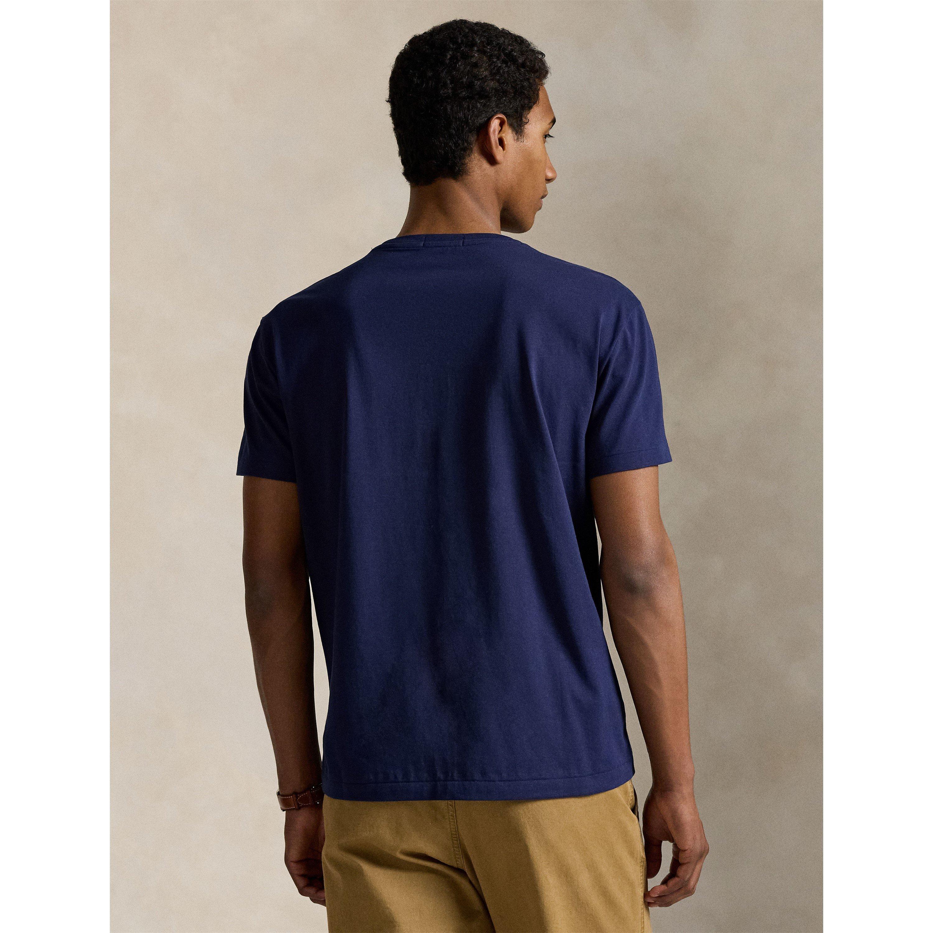 Newport Navy - Polo Ralph Lauren - Classic Fit Logo Jersey T-Shirt - 4