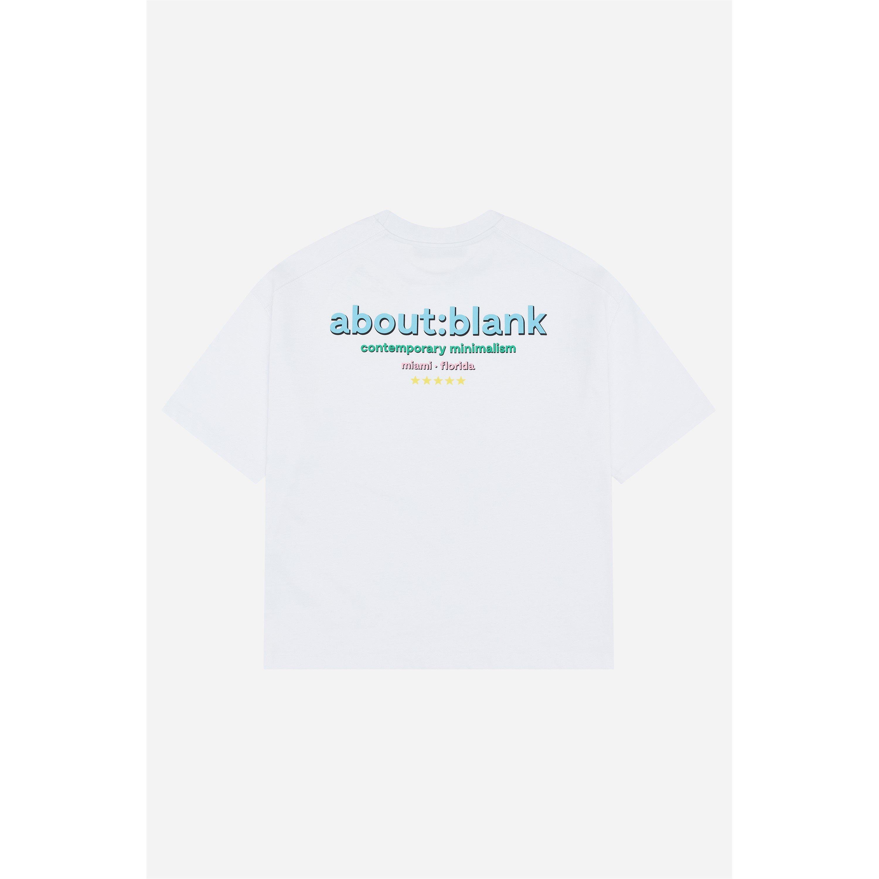 White - about:blank - Men's Oversized Fit T-Shirt - 2