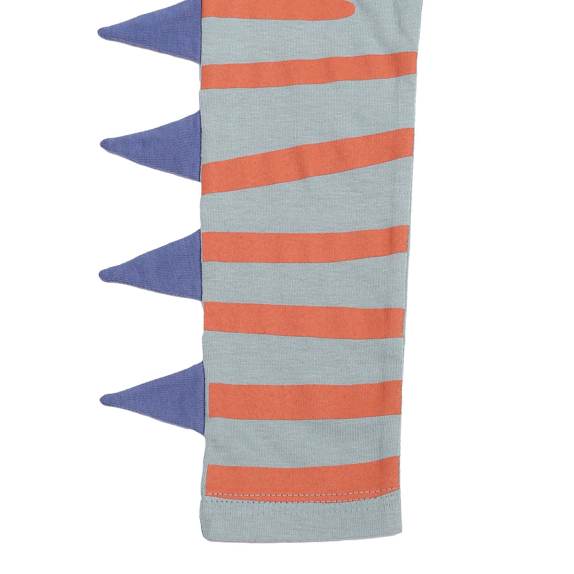 Blue - Lilly and Sid - Dino Regular Fit T-Shirt - 4