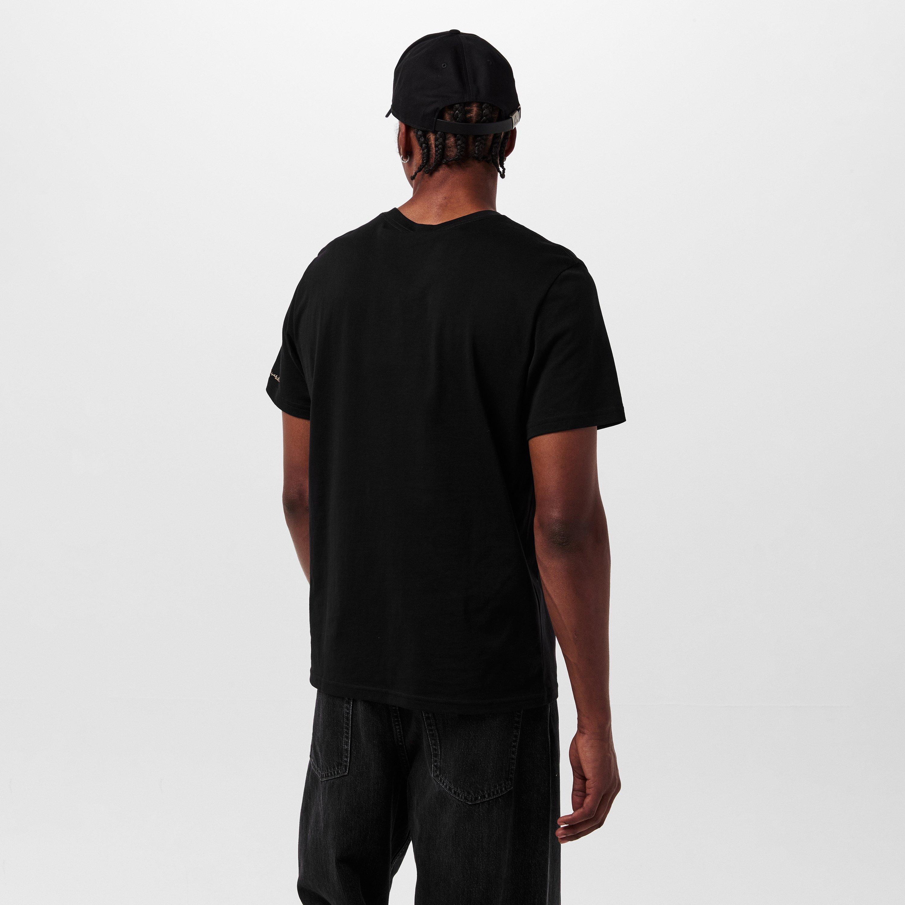 Black - Moose Knuckles - Men's August Gold Regular Fit T-Shirt - 4