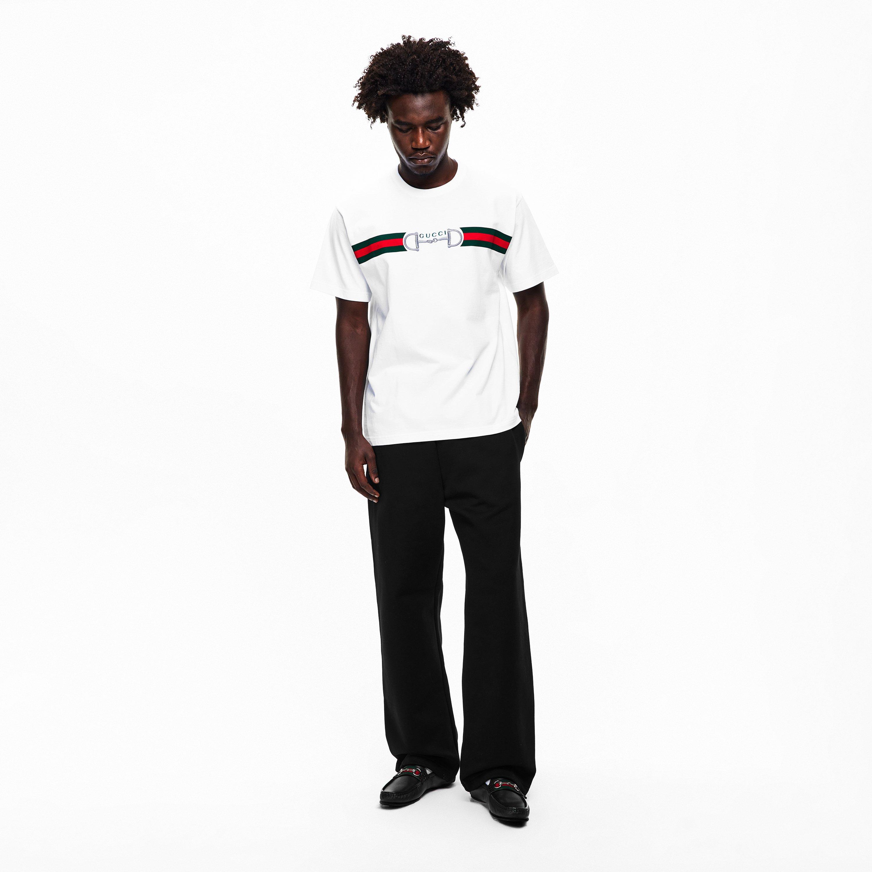 White - Gucci - Men's Short Sleeve T-Shirt - 6