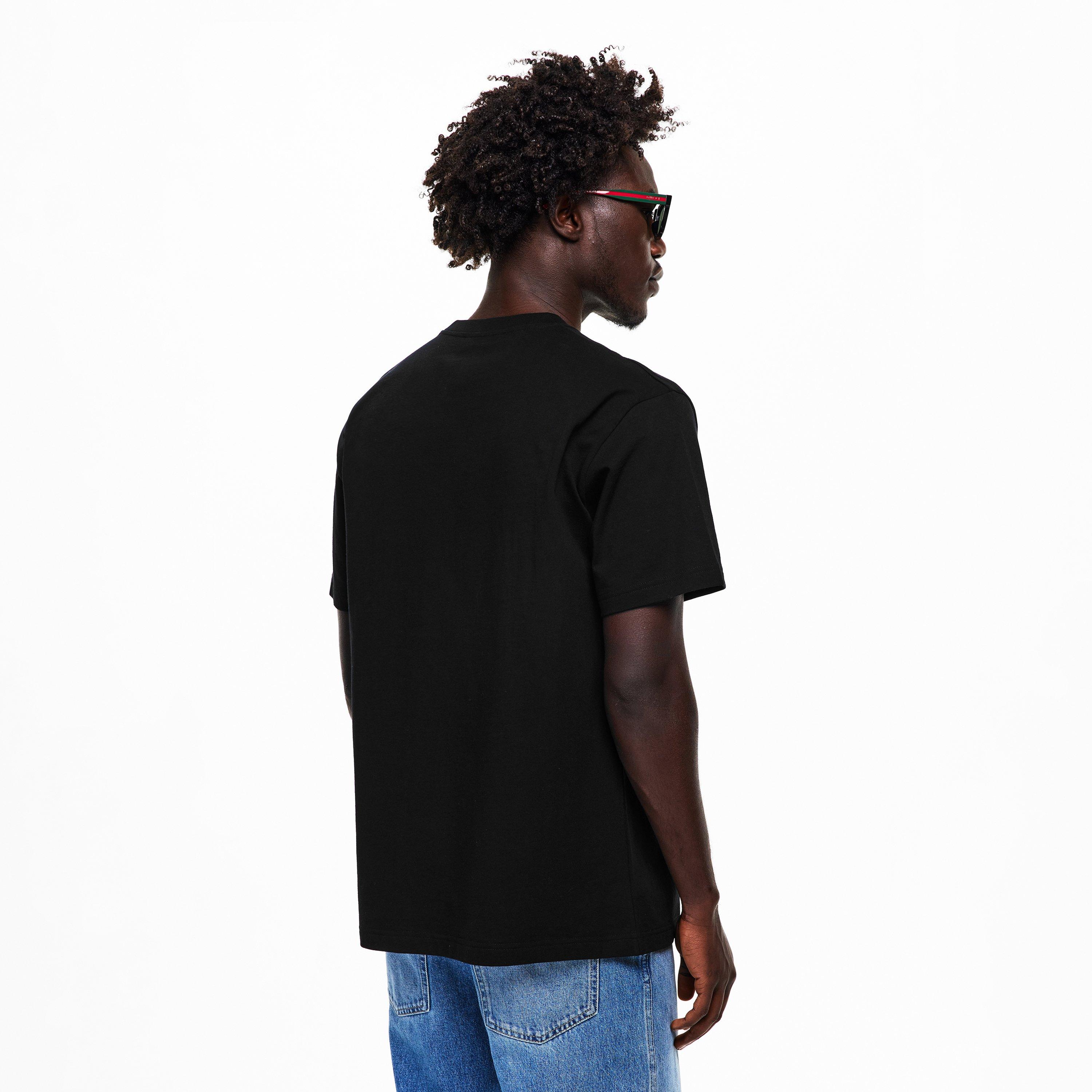 Black - Gucci - Men's Short Sleeve T-Shirt - 4