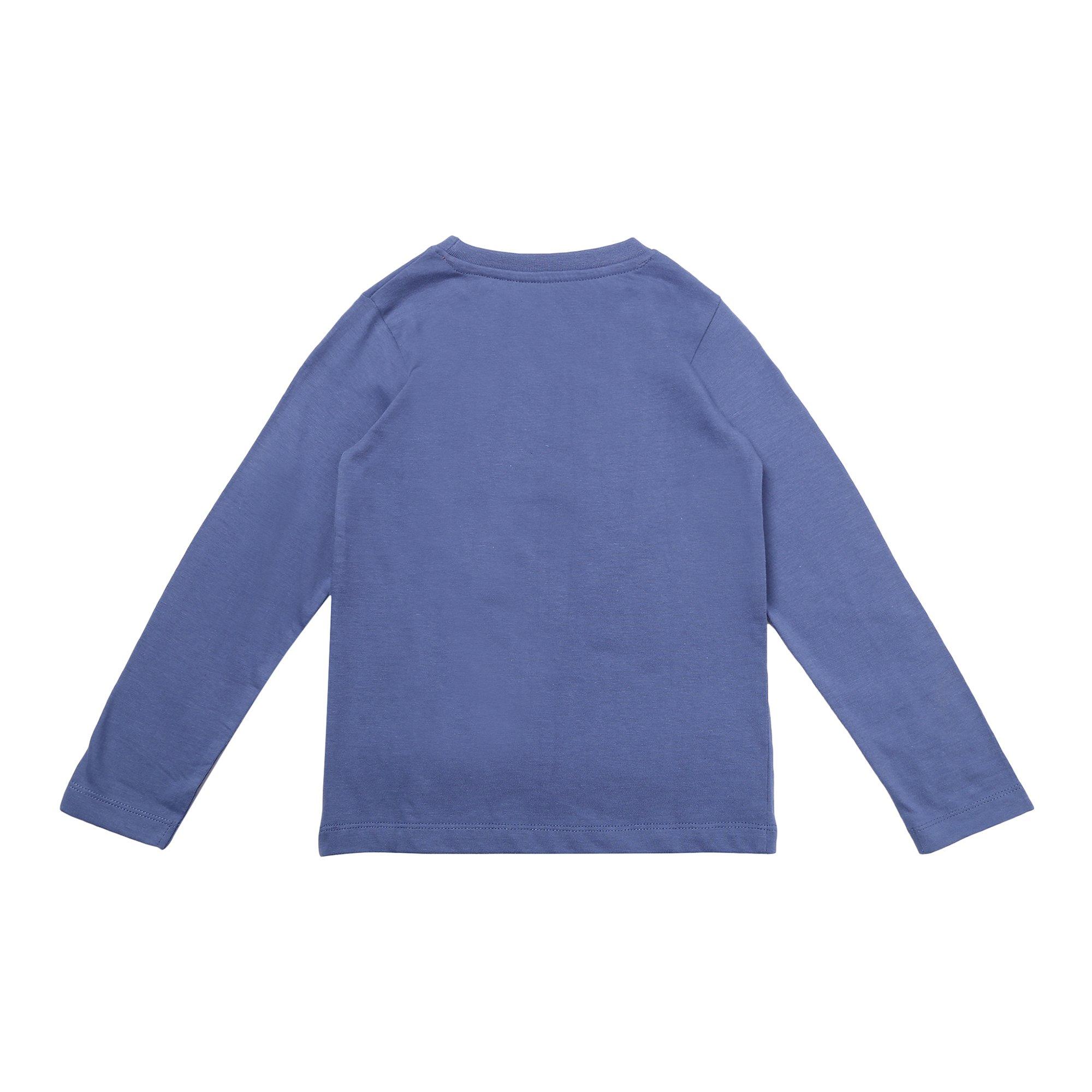 Blue - Lilly and Sid - Stay Wild Regular Fit T-Shirt - 2