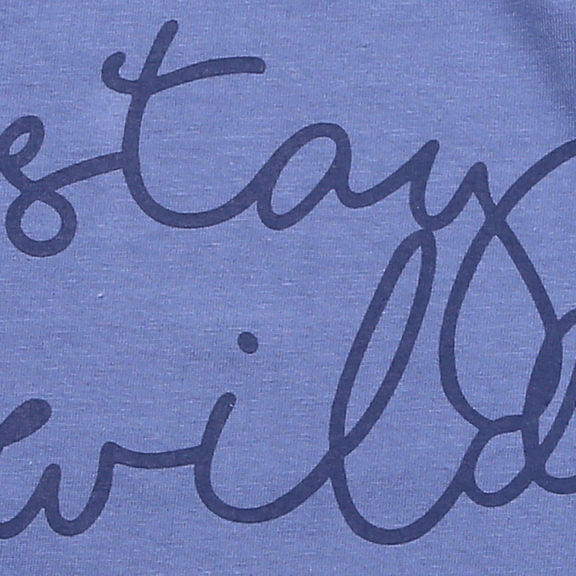 Blue - Lilly and Sid - Stay Wild Regular Fit T-Shirt - 4