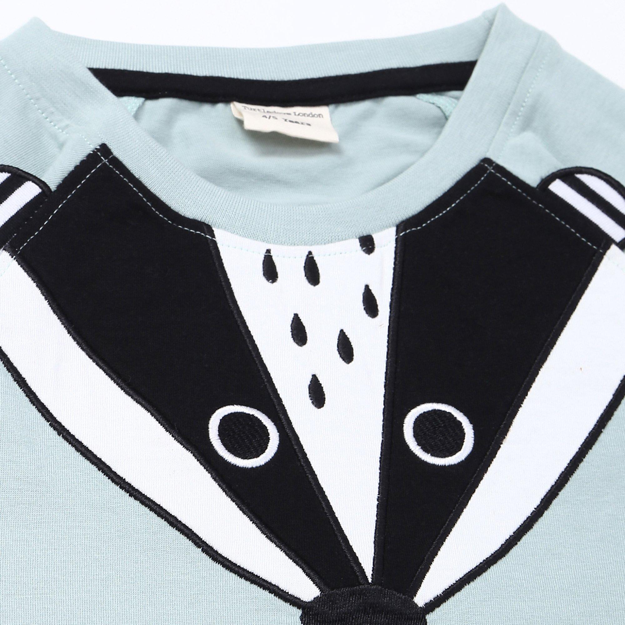 Sage - Lilly and Sid - Regular Fit Badger T-Shirt - 3