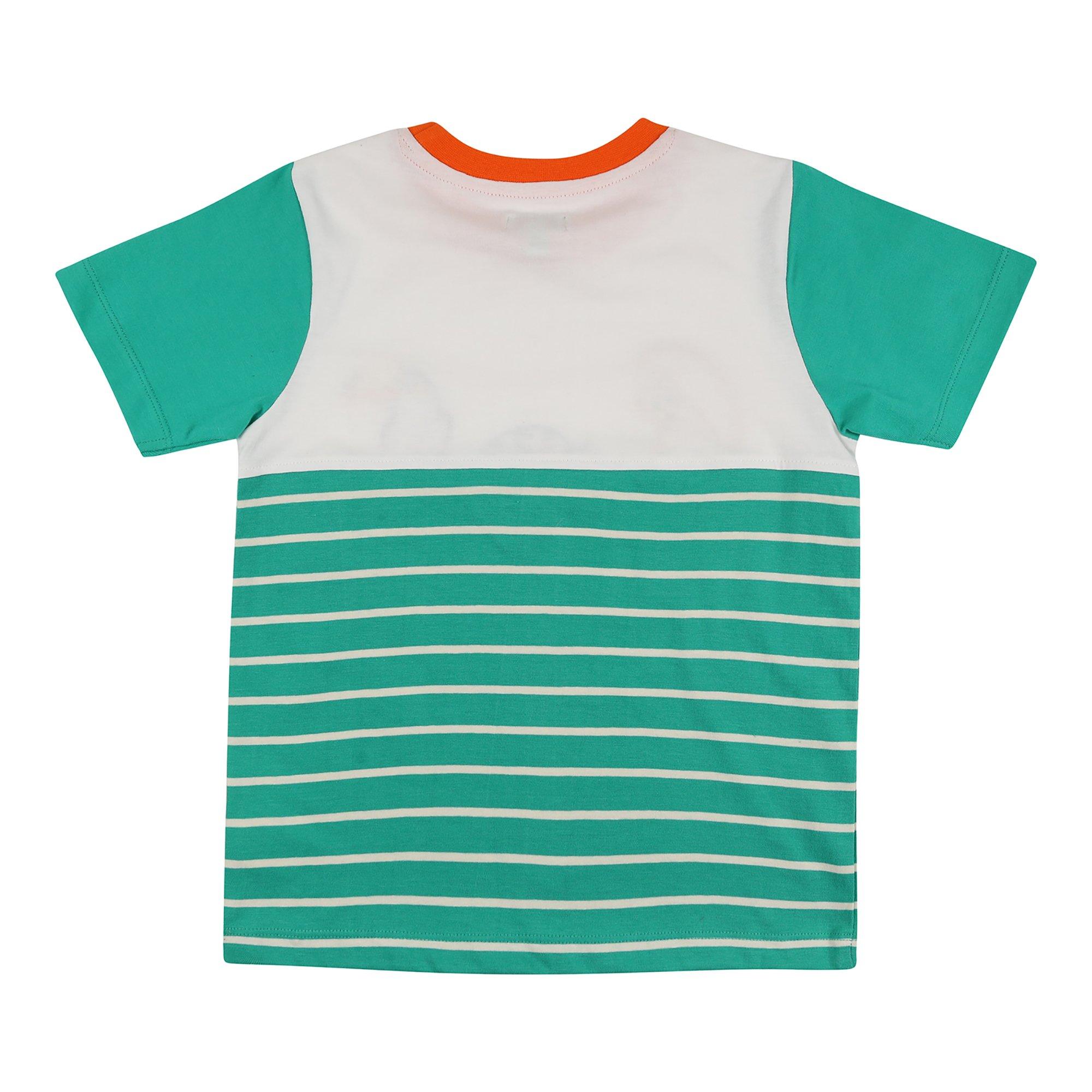 Green - Lilly and Sid - & Sid Green Animal Kingdom Applique T-Shirt - 2