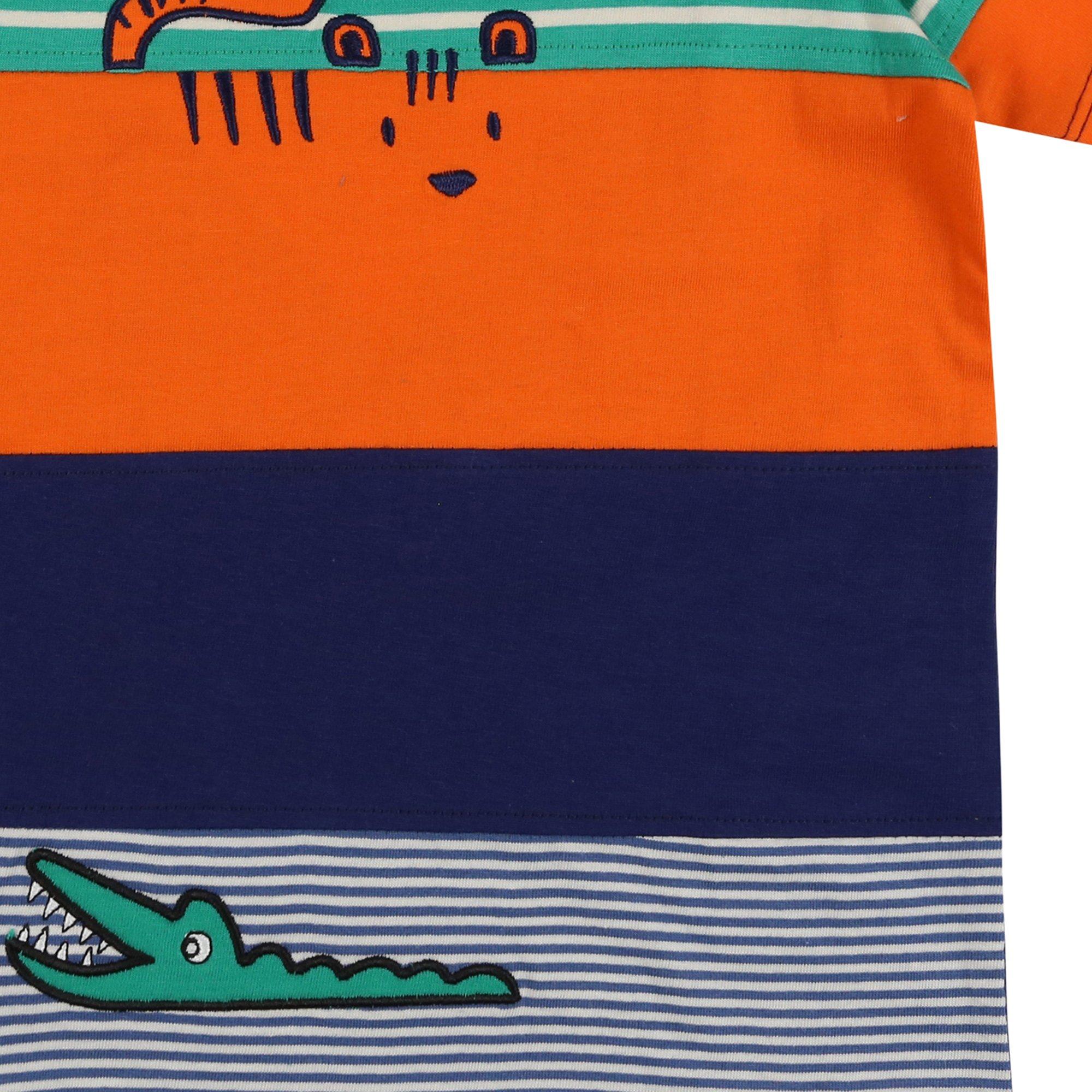 Multi - Lilly and Sid - Regular Fit Tiger T-Shirt - 4