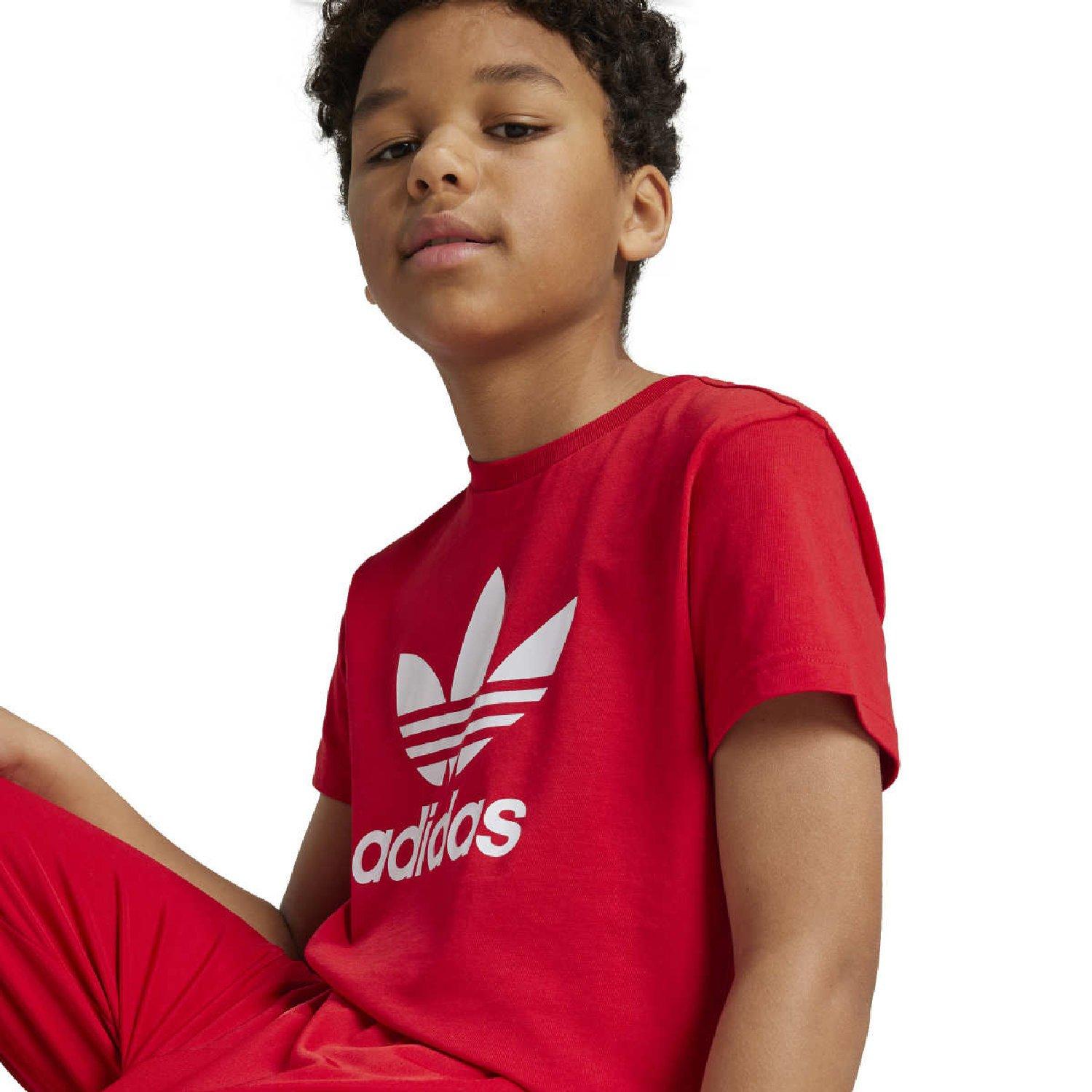 better scarlet - adidas Originals - Adidas Juniors Trefo Jn99 - 5