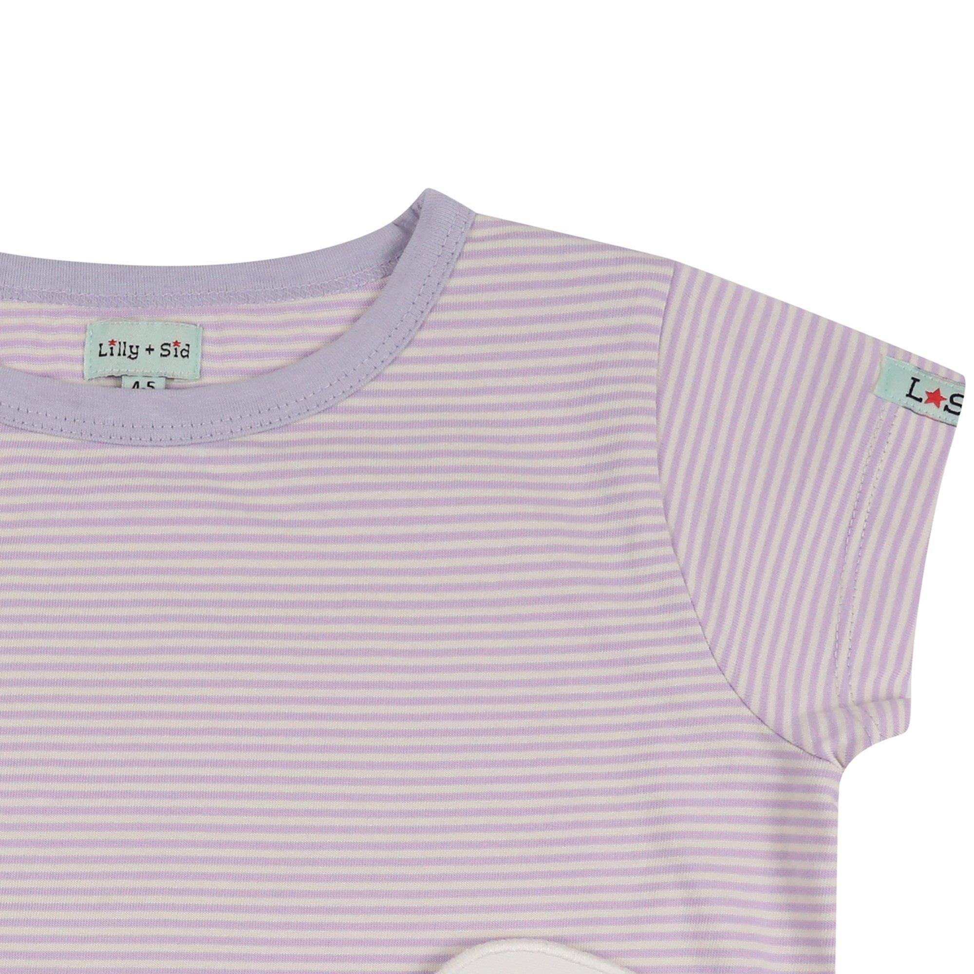 Lilac - Lilly and Sid - LaS Bunny Ears Regular Fit T-Shirt - 4