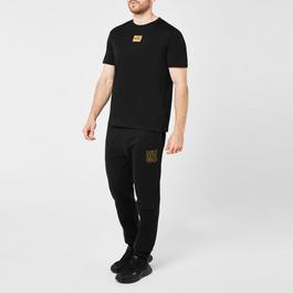 Hugo Metallic Badge Cotton T Shirt