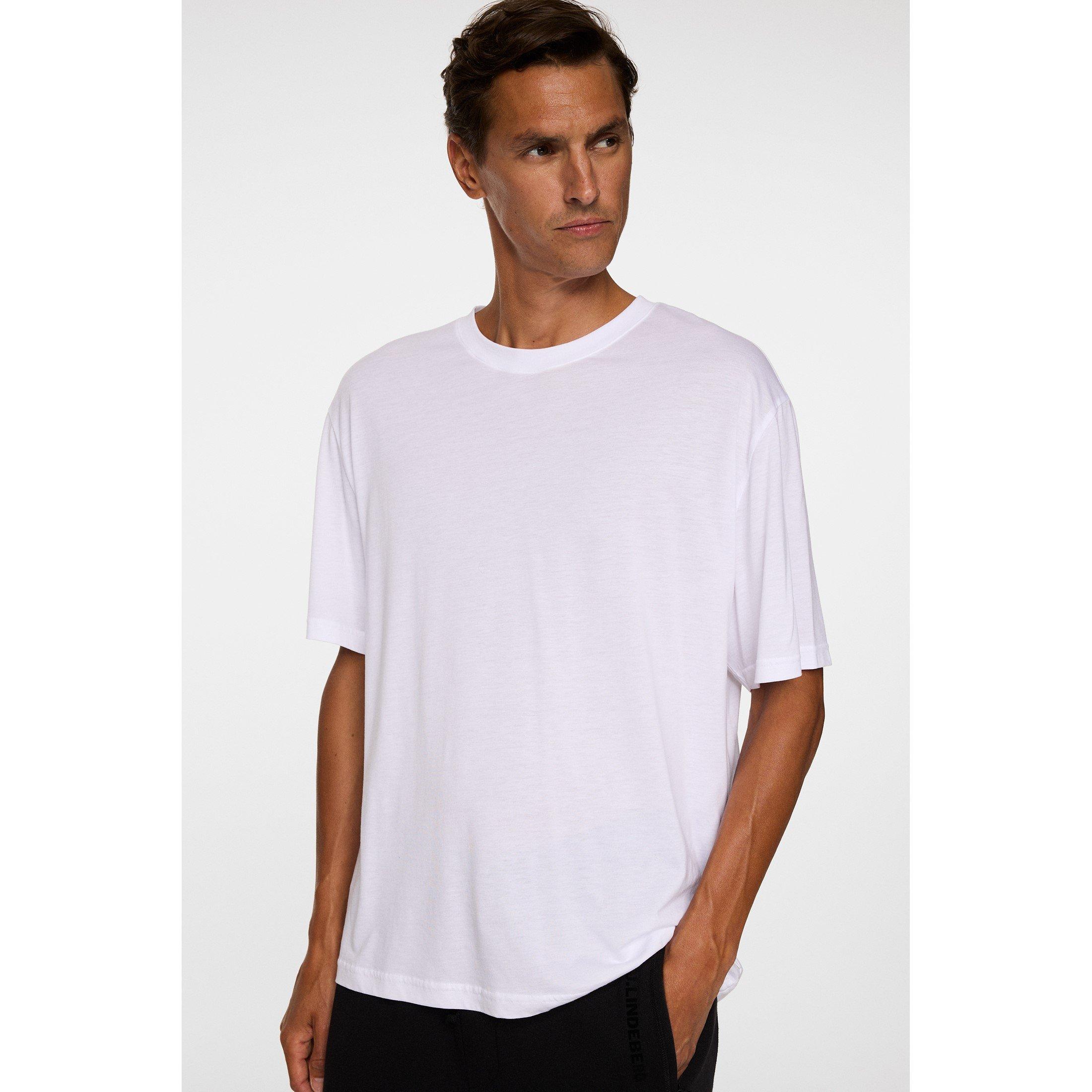 White - J Lindeberg - Junior Lind Alpha Regular Fit T-Shirt - 5