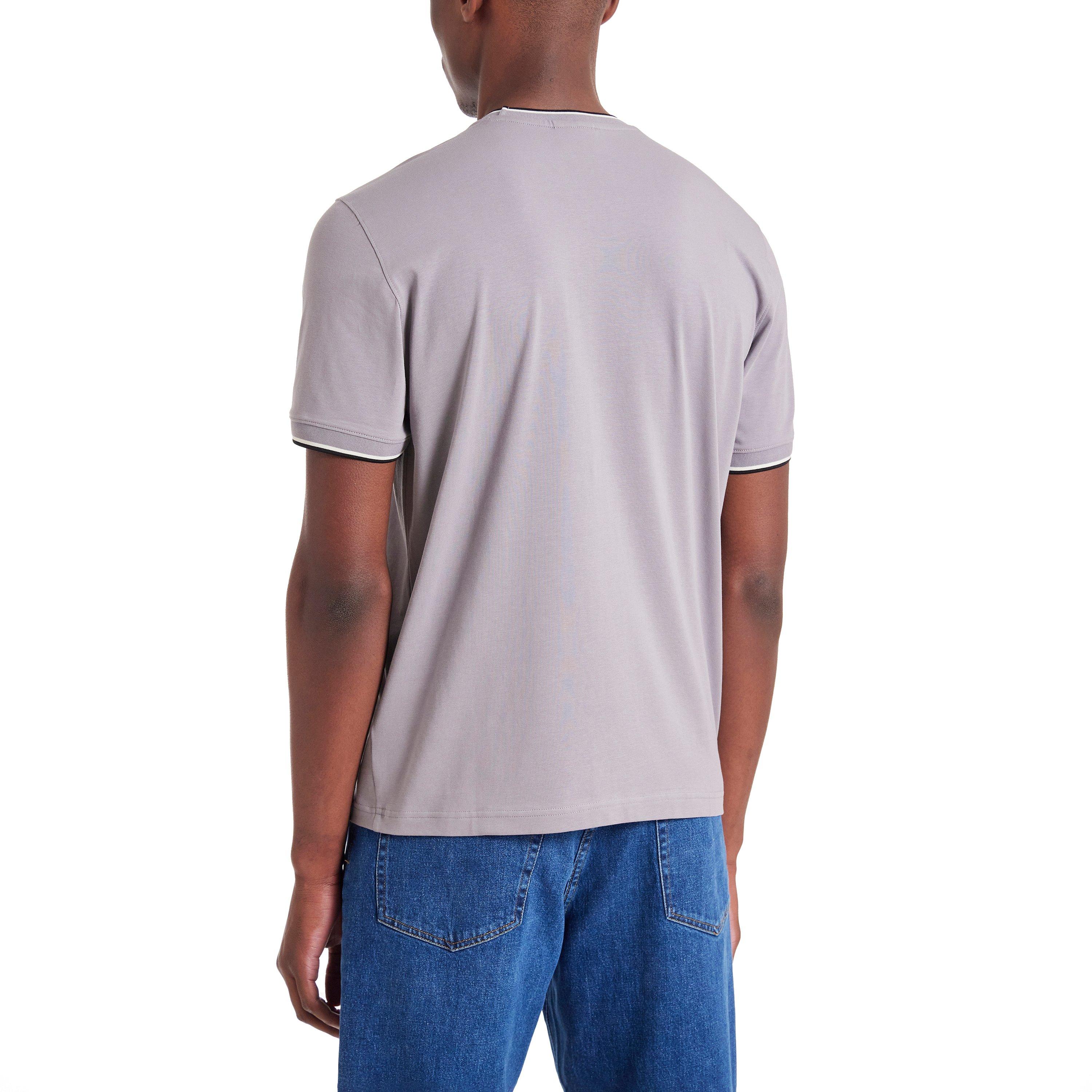 Flat Grey 70 - PS Paul Smith - Logo Patch T-Shirt - 4