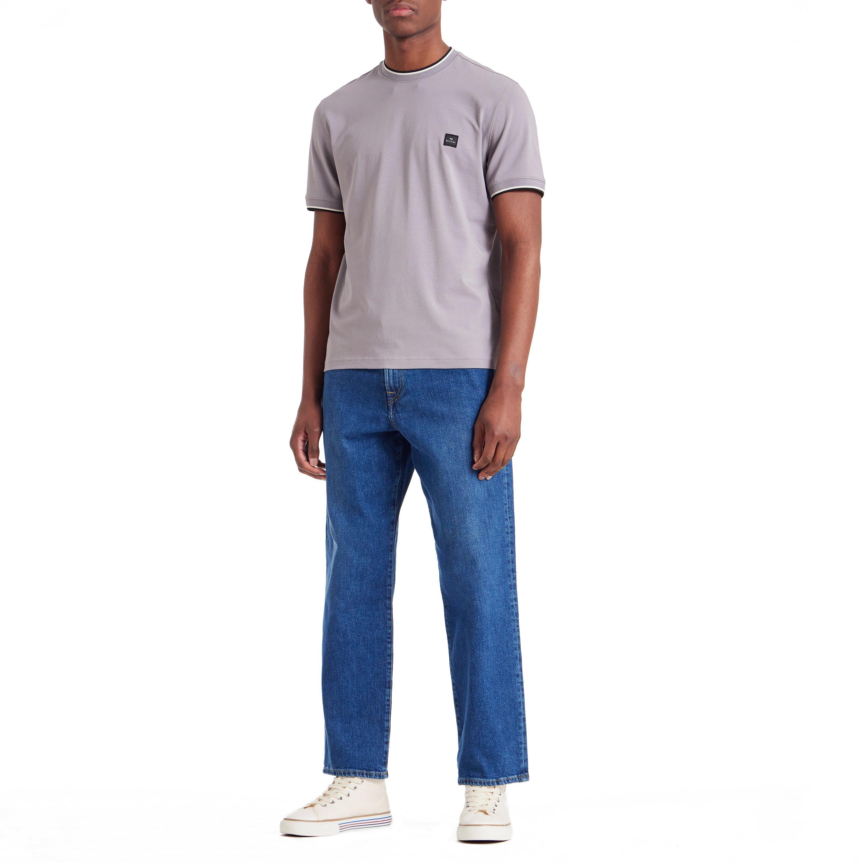 Flat Grey 70 - PS Paul Smith - Logo Patch T-Shirt - 7